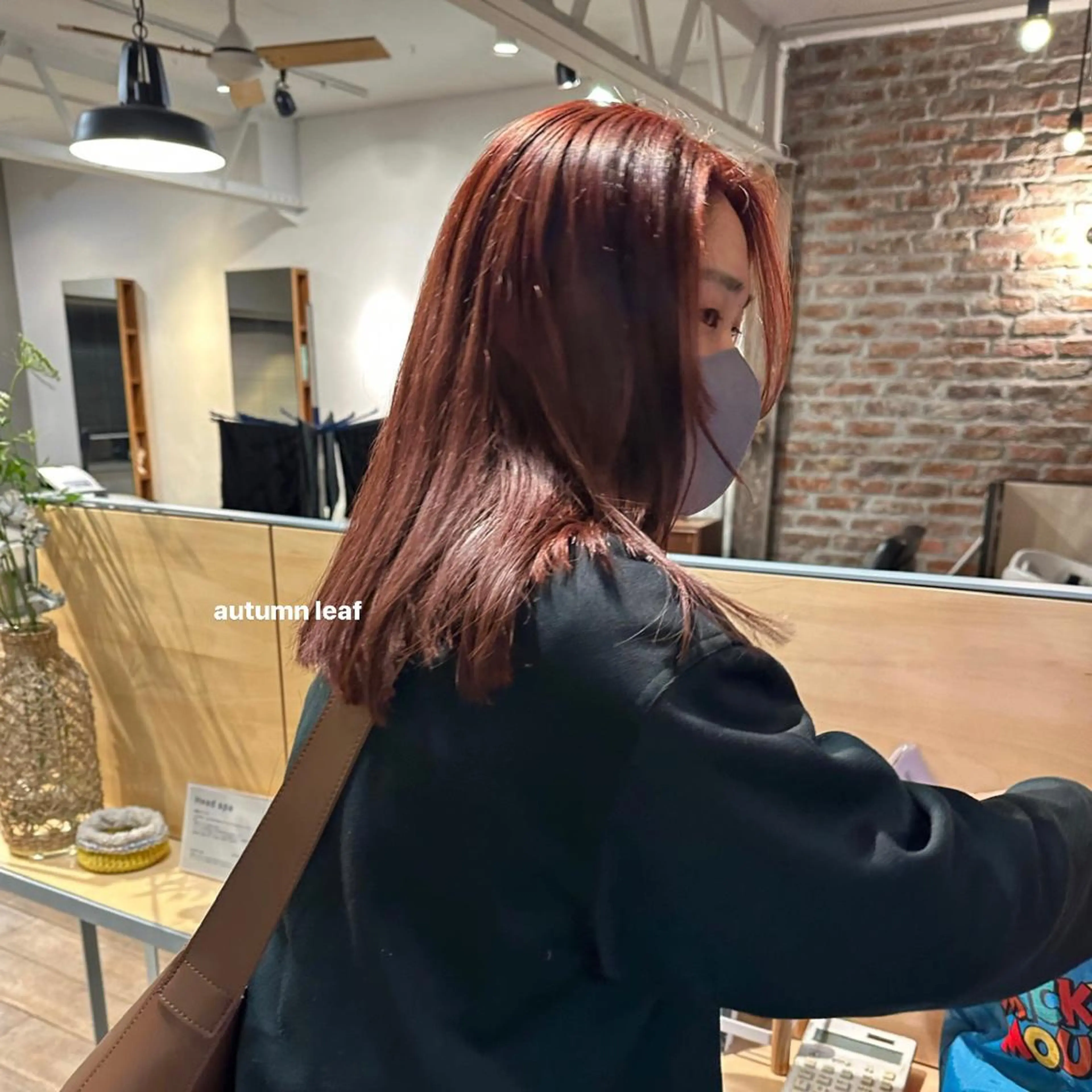 セミロング カラー ヘアカラー トリートメント 暖色カラー/レイヤー 🌙 オノユリカのヘアスタイル