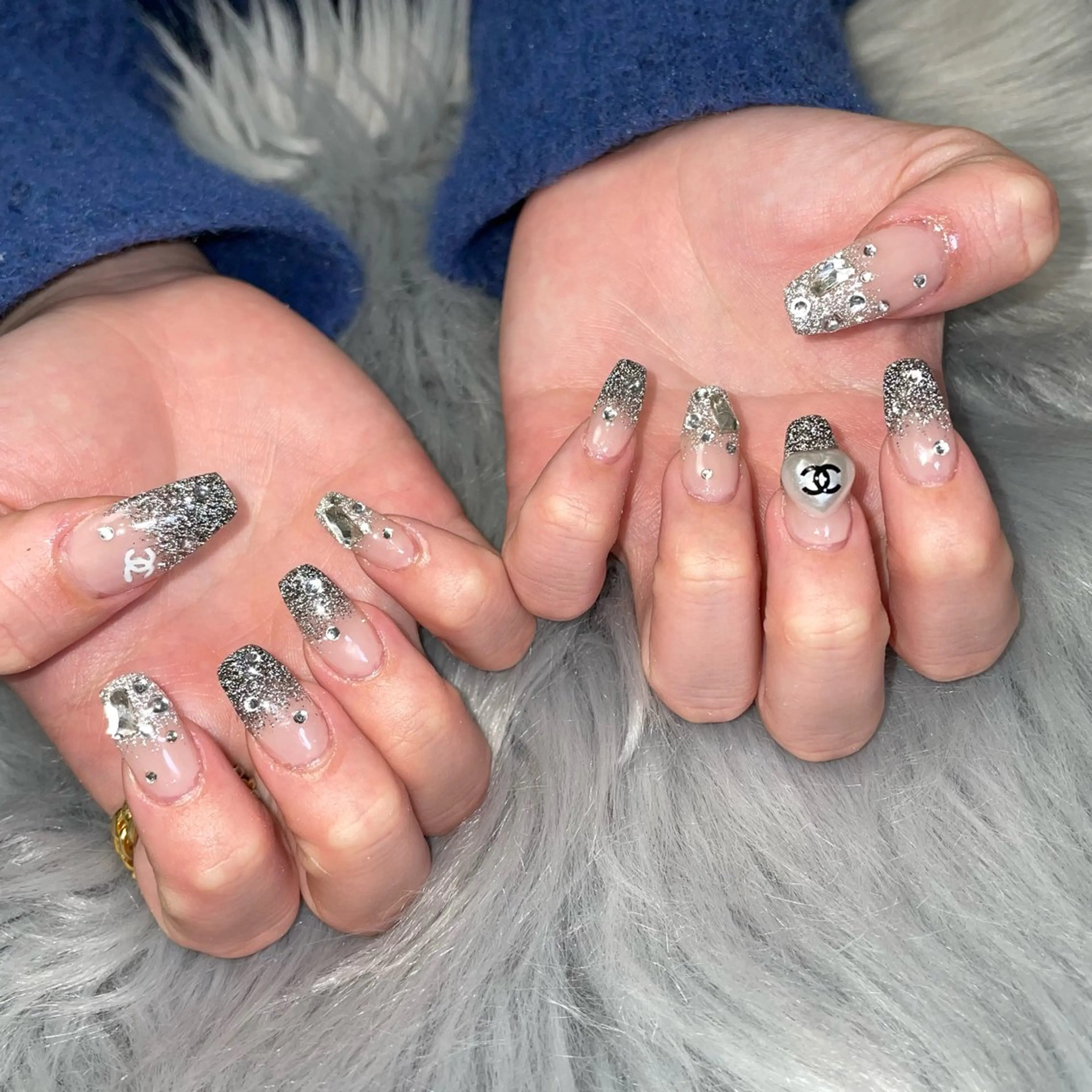 ネイル ハンドネイル RICO Nail パーツつけ放題🌈のネイルデザイン