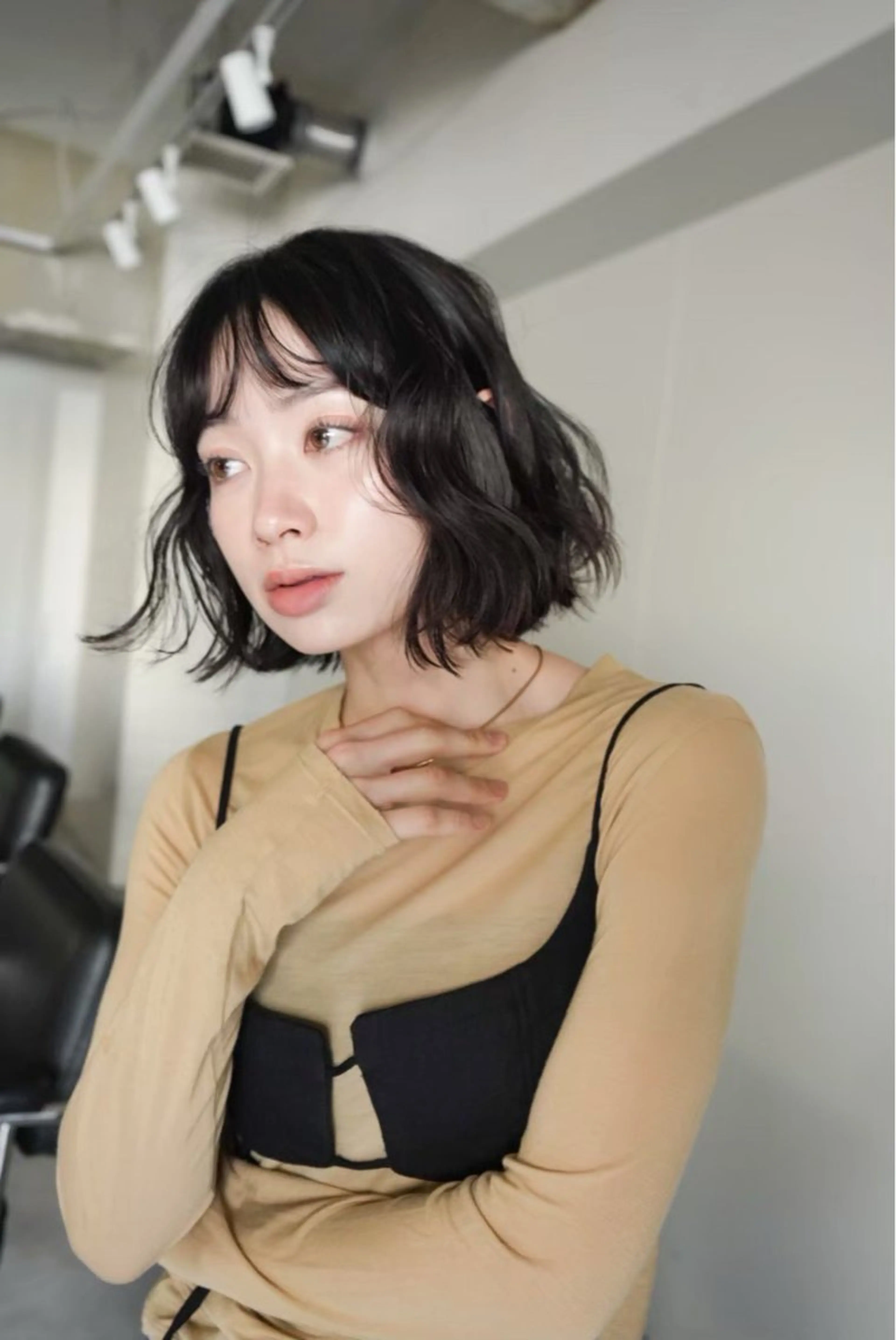 ショート LUVISM ボブ りきカットモデル募集のヘアスタイル