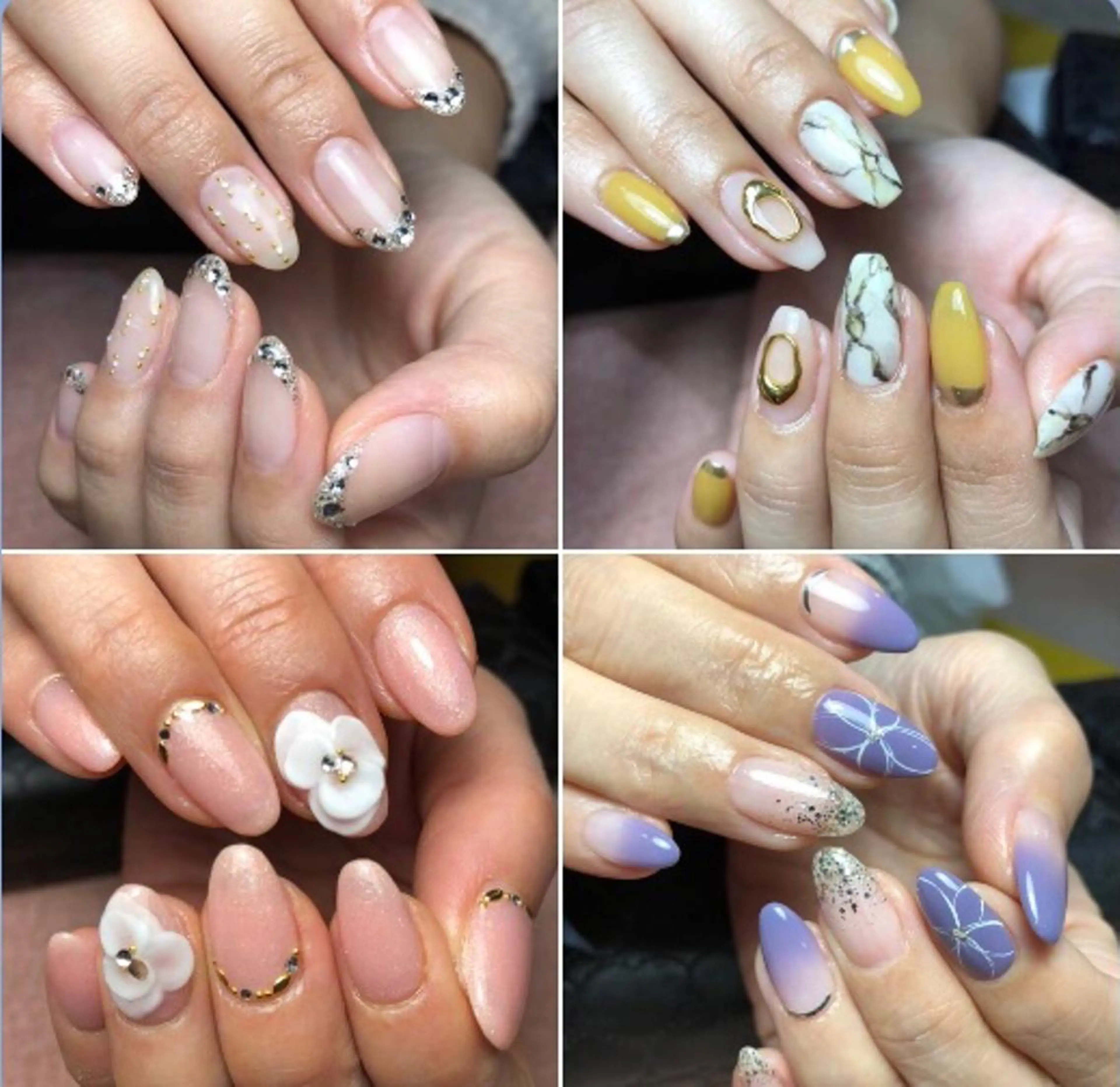 ネイル ハンドネイル Mirei NAIL 金児のネイルデザイン