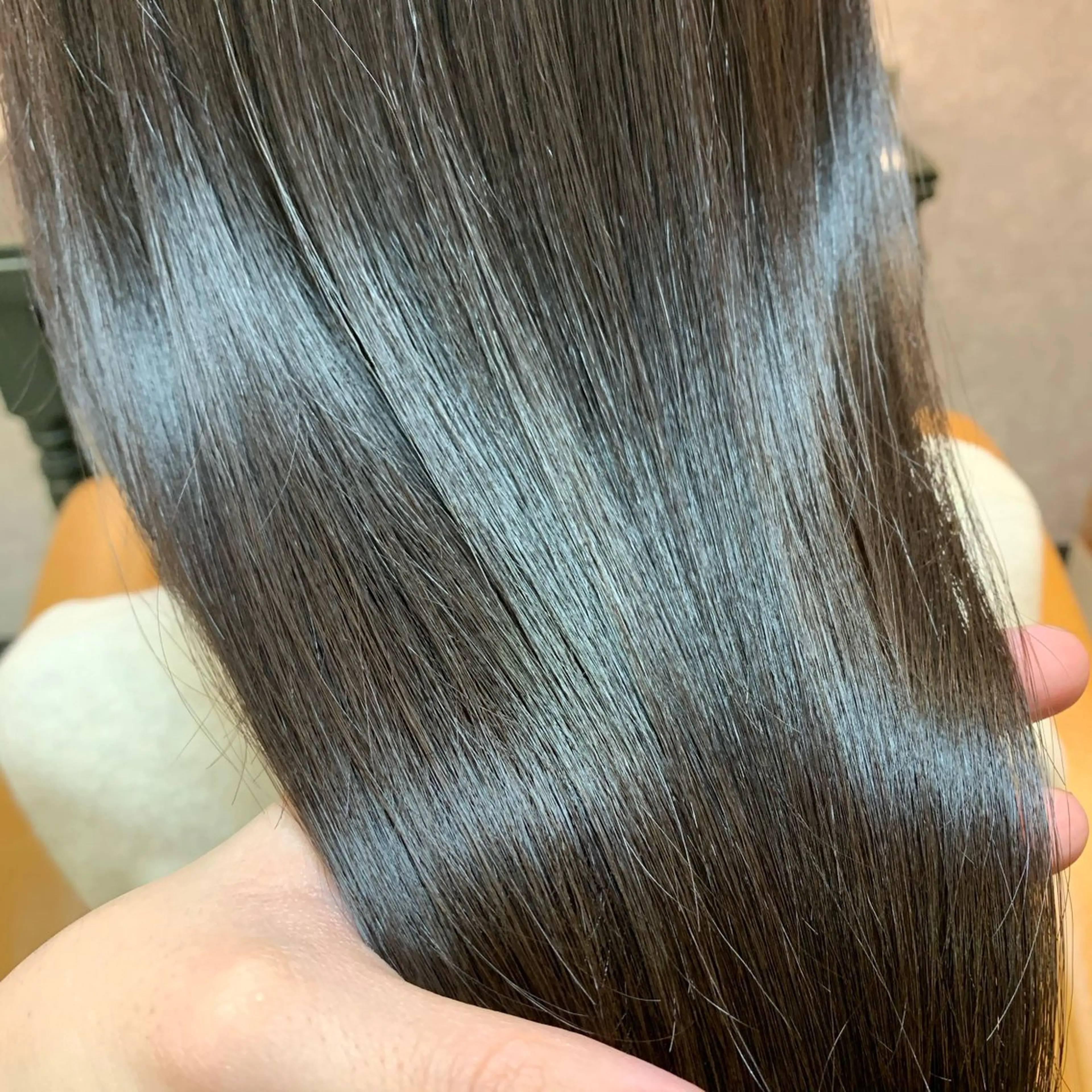 セミロング カラー カット 縮毛矯正 トリートメント stylist/ボブ ことの/韓国レイヤーのヘアスタイル