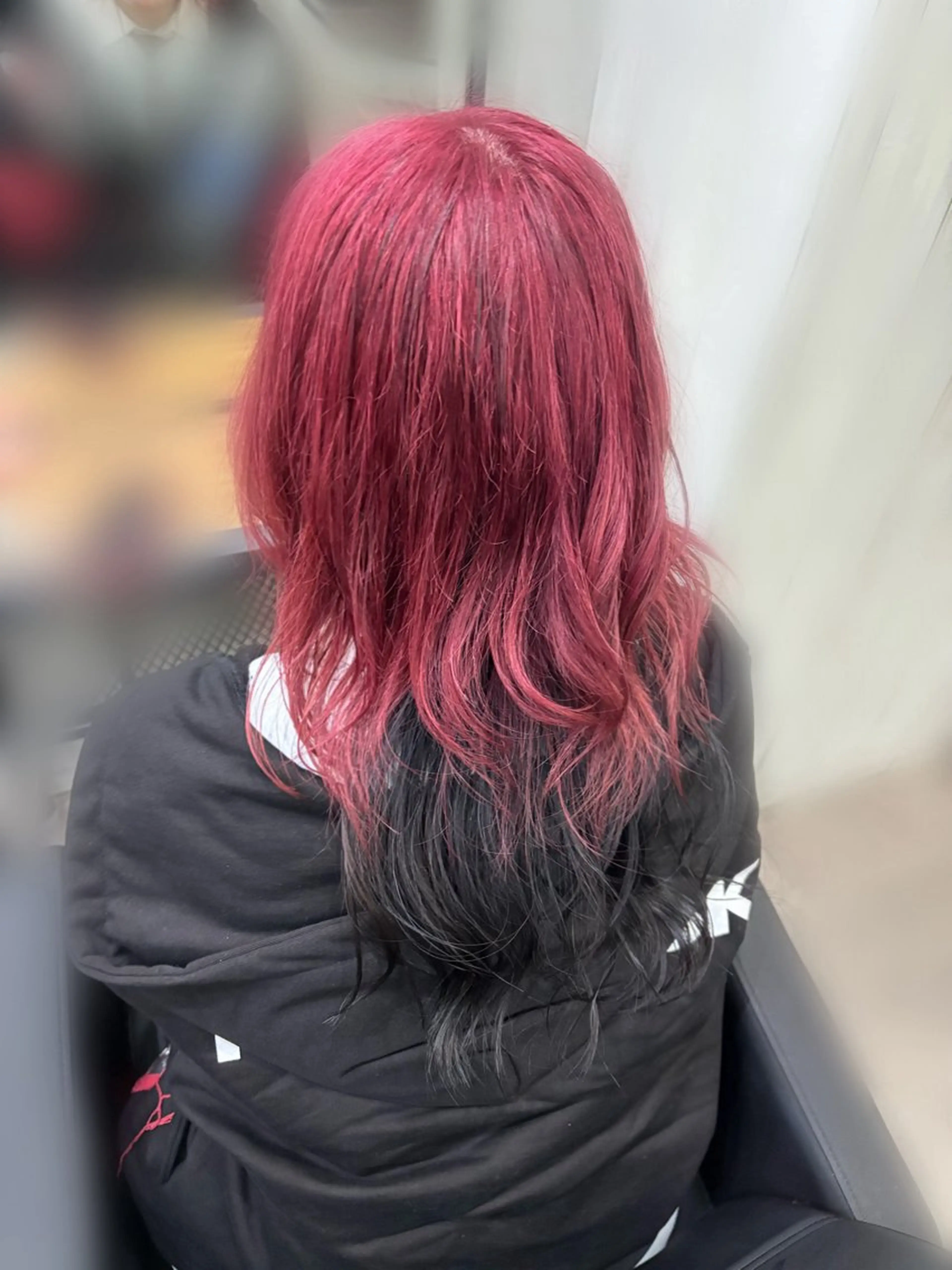 ロング カラー デザインカラー yui/パーマ/ メンズカットのヘアスタイル