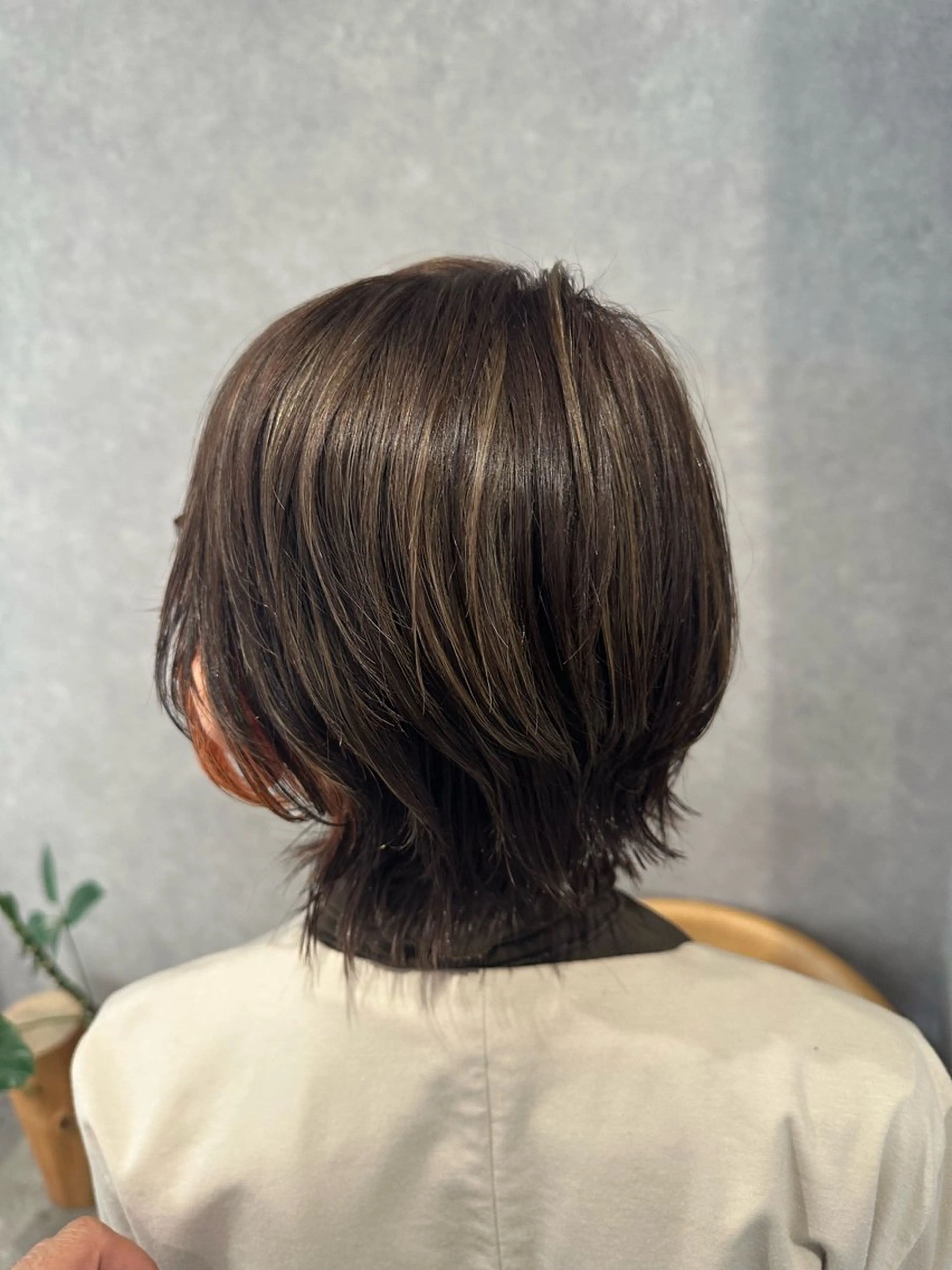ミディアム 原 辰徳のヘアスタイル