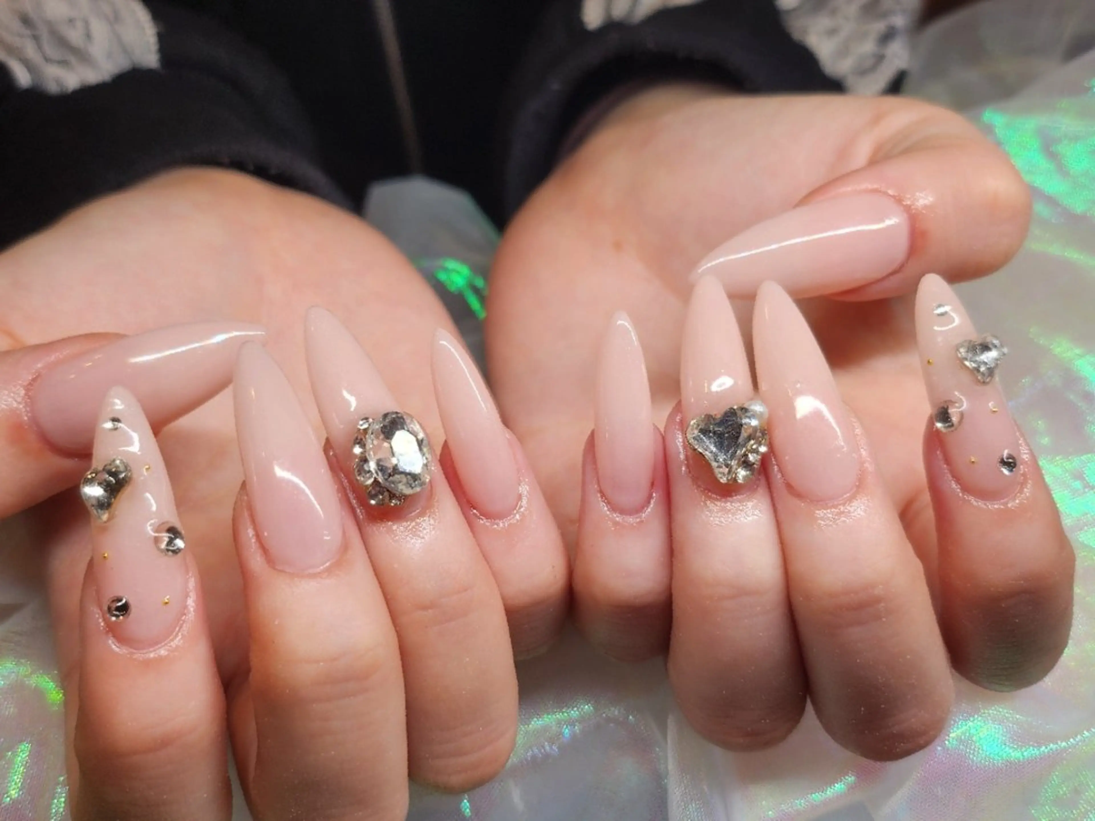 ネイル アートネイル ハンドネイル 💜bora .のネイルデザイン