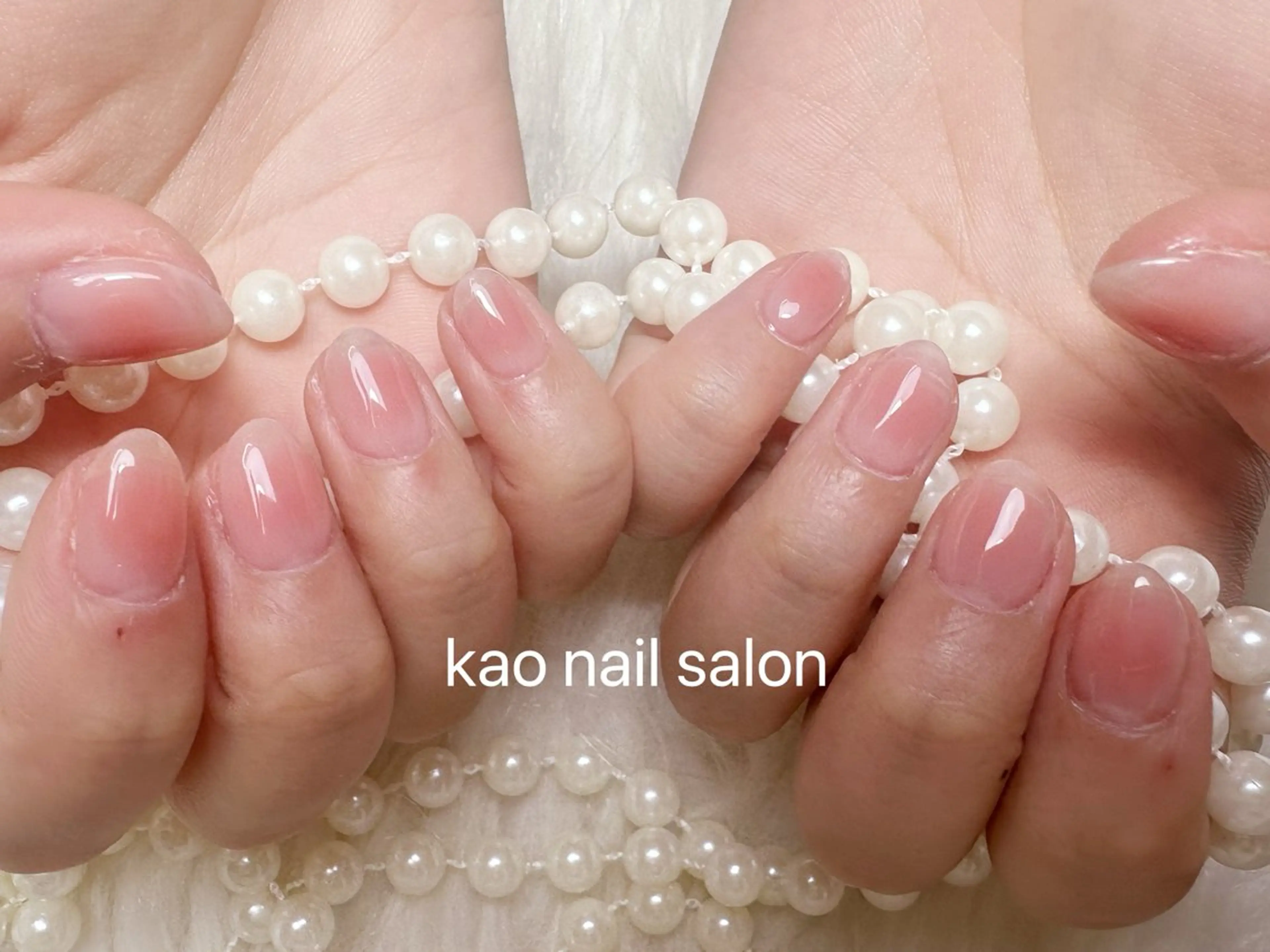 ネイル ハンドネイル kao nail マグネット/長さだしのネイルデザイン