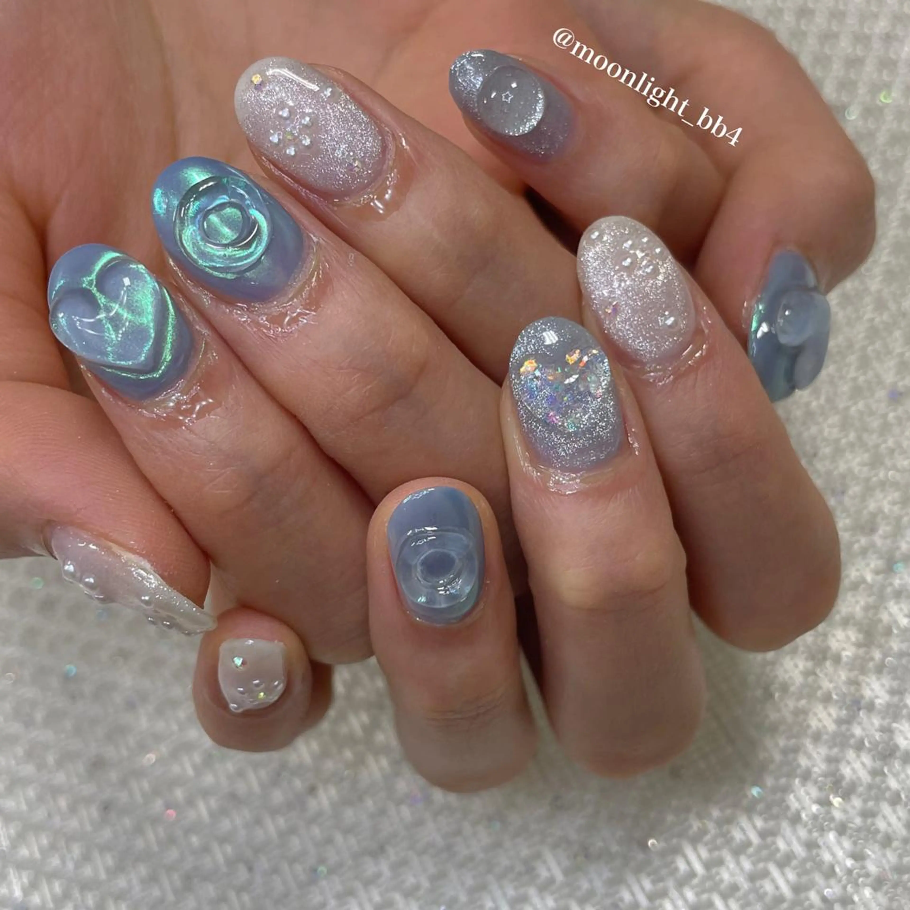 ネイル ハンドネイル MoonLight MIHOのネイルデザイン