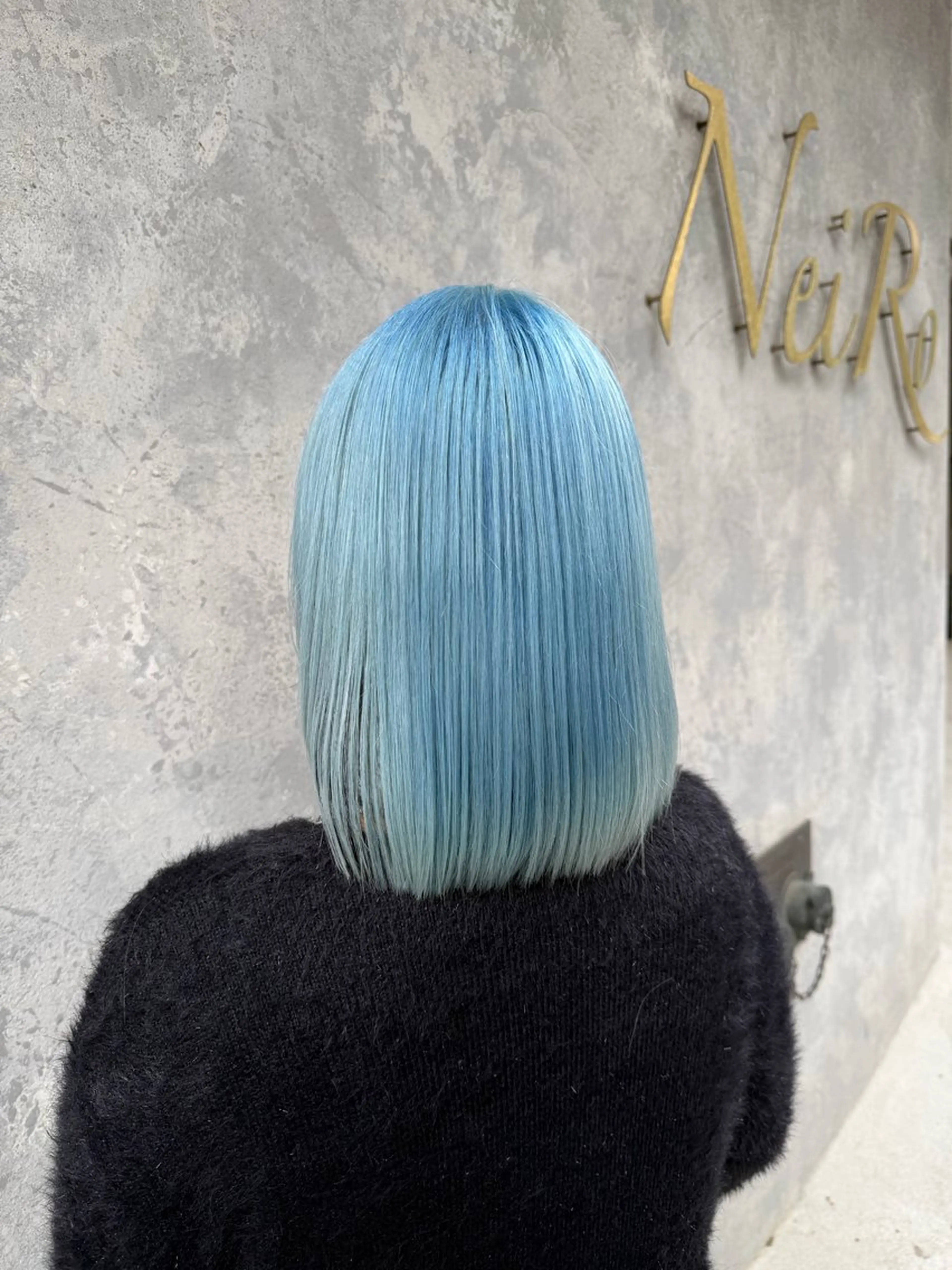 セミロング ヘアカラー 青木 海斗のヘアスタイル