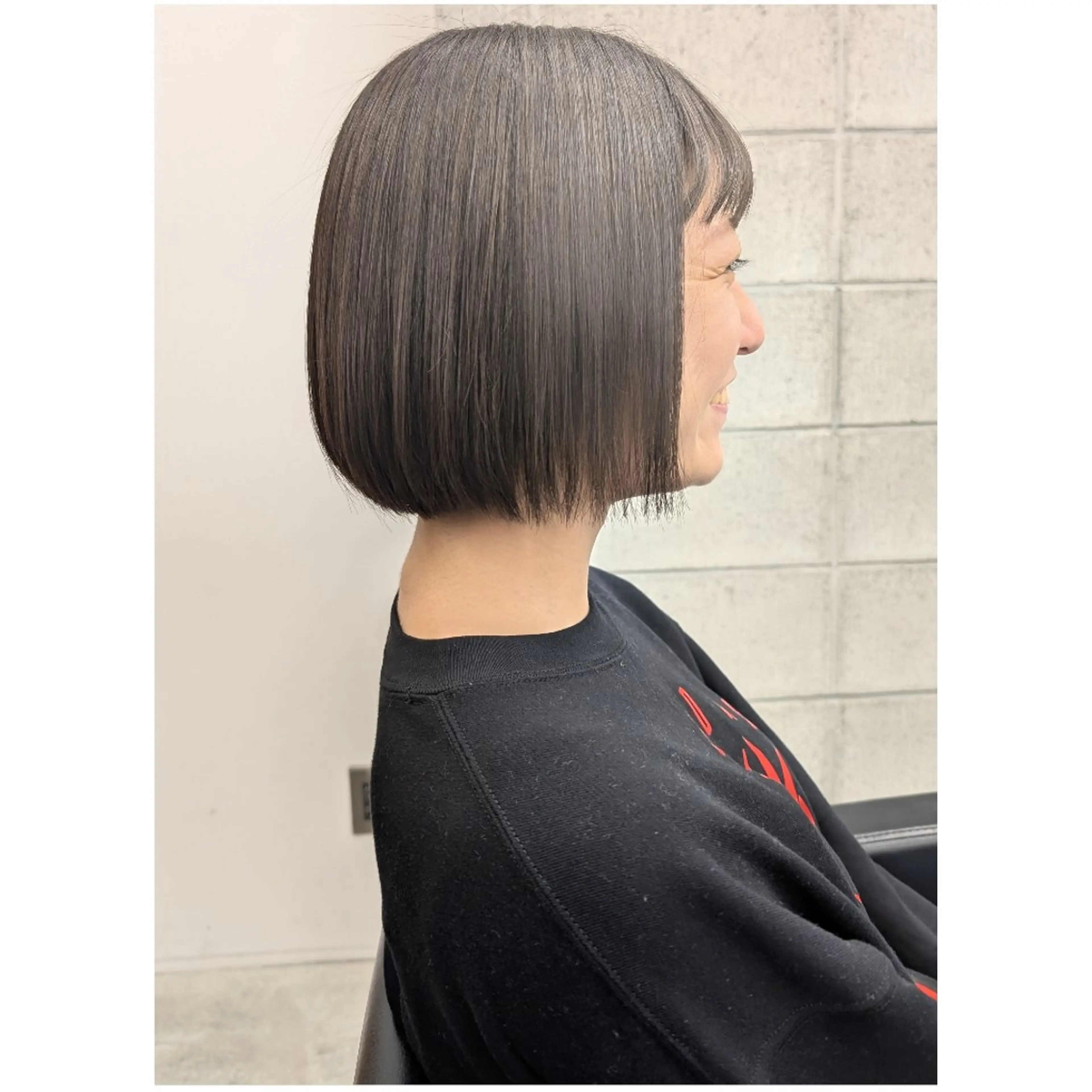 ショート ボブ 髪質改善 トリートメント カット トリートメント R hair🧡 伊藤美和🤎のヘアスタイル
