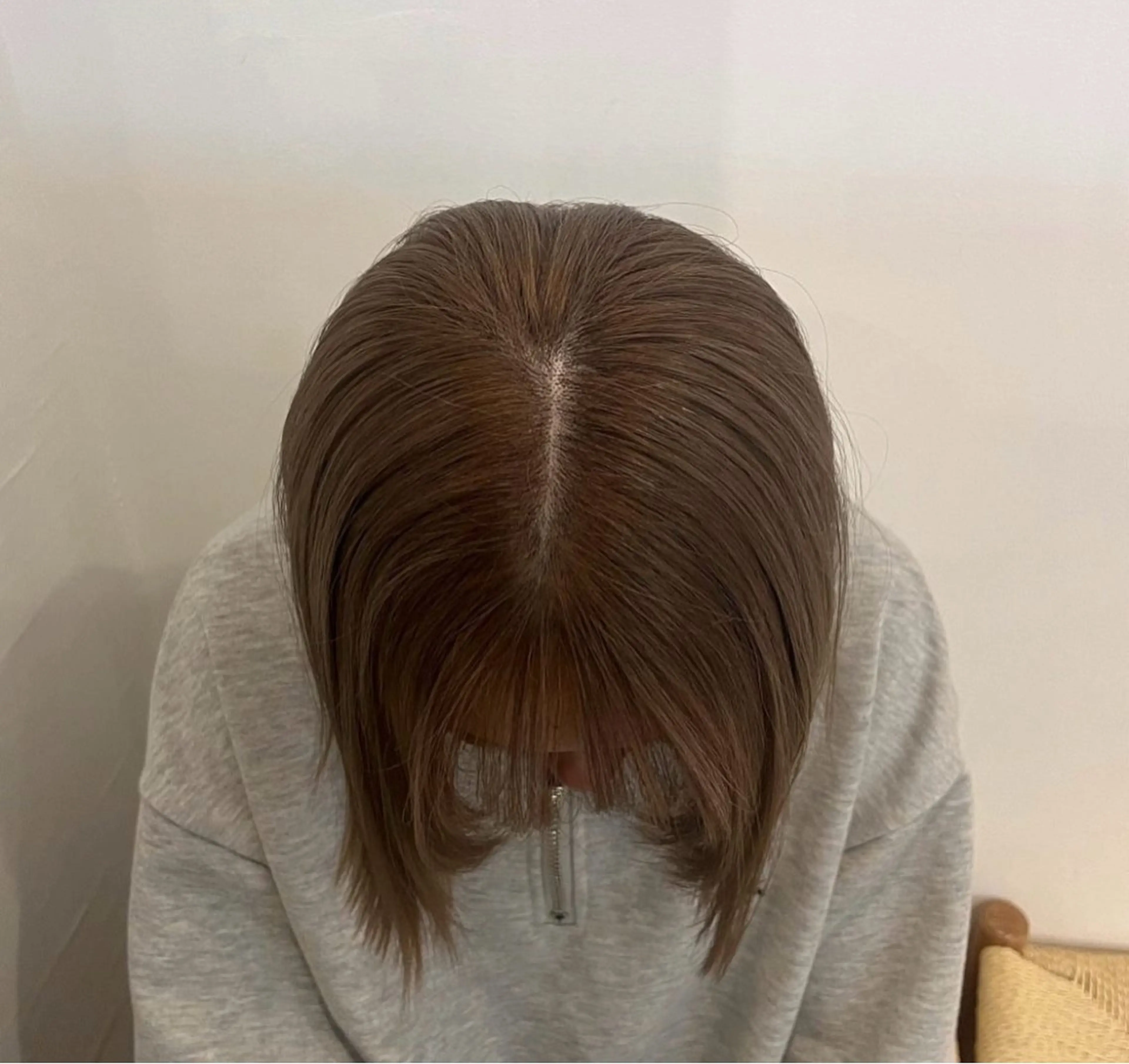 ミディアム カット ヘアカラー 伊澤 紗弥のヘアスタイル