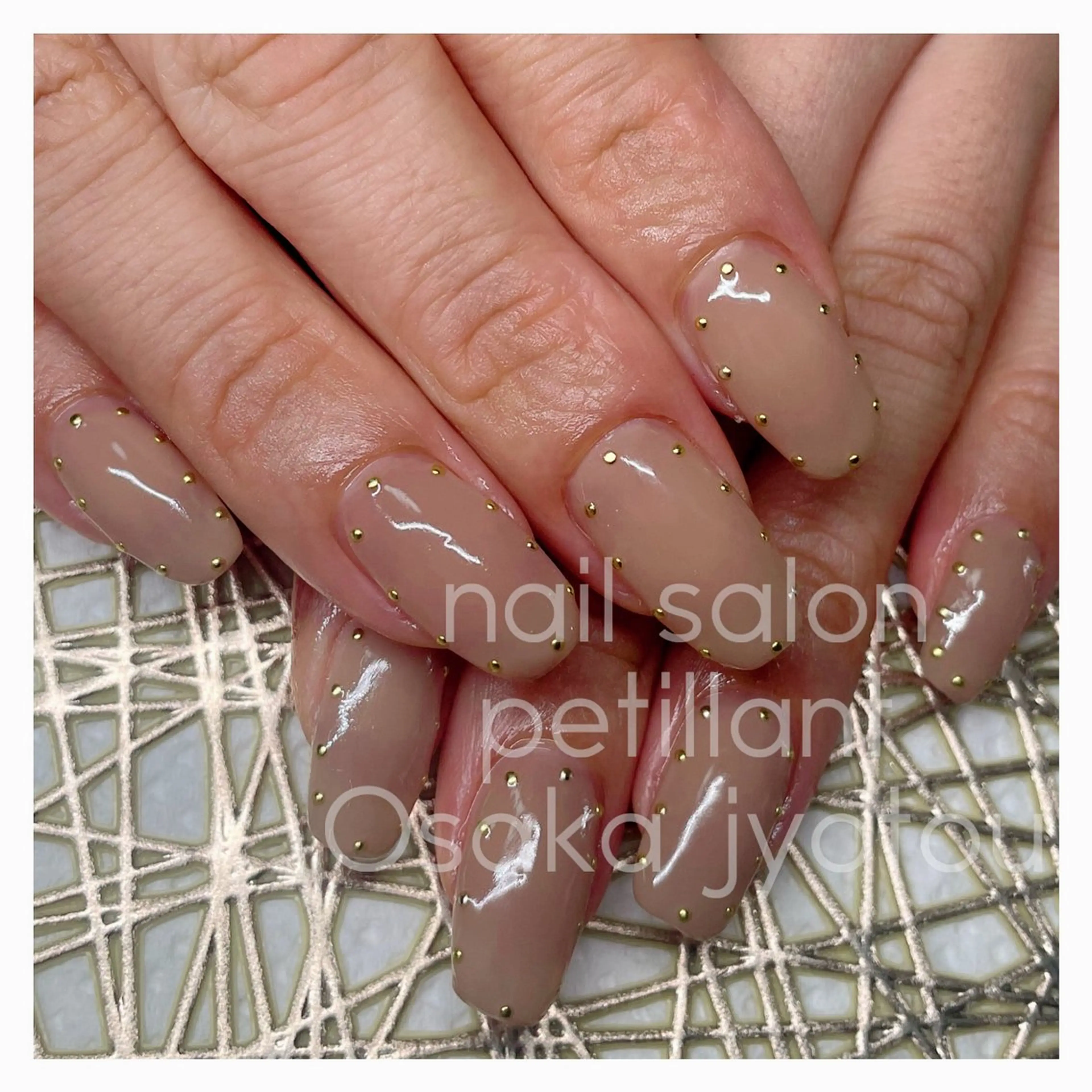 ネイル アートネイル ボルドー フットネイル オフィスネイル nail salon petillantのネイルデザイン