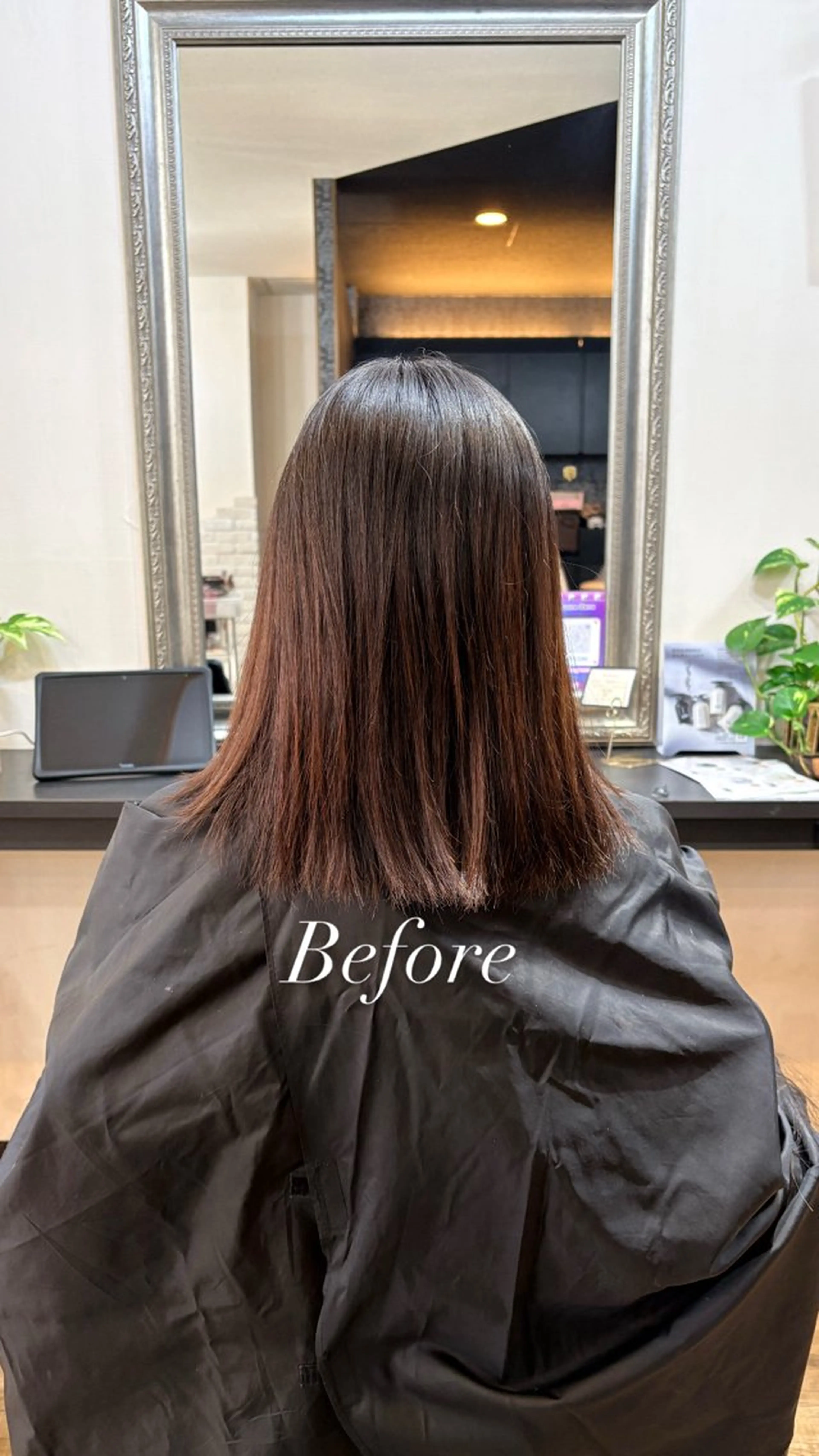 ミディアム カラー ブラウンカラー ナチュラルブラウン ボブ エクステ ヘアカラー エクステ きむえり/髪質改善 /うねり広がり改善のヘアスタイル