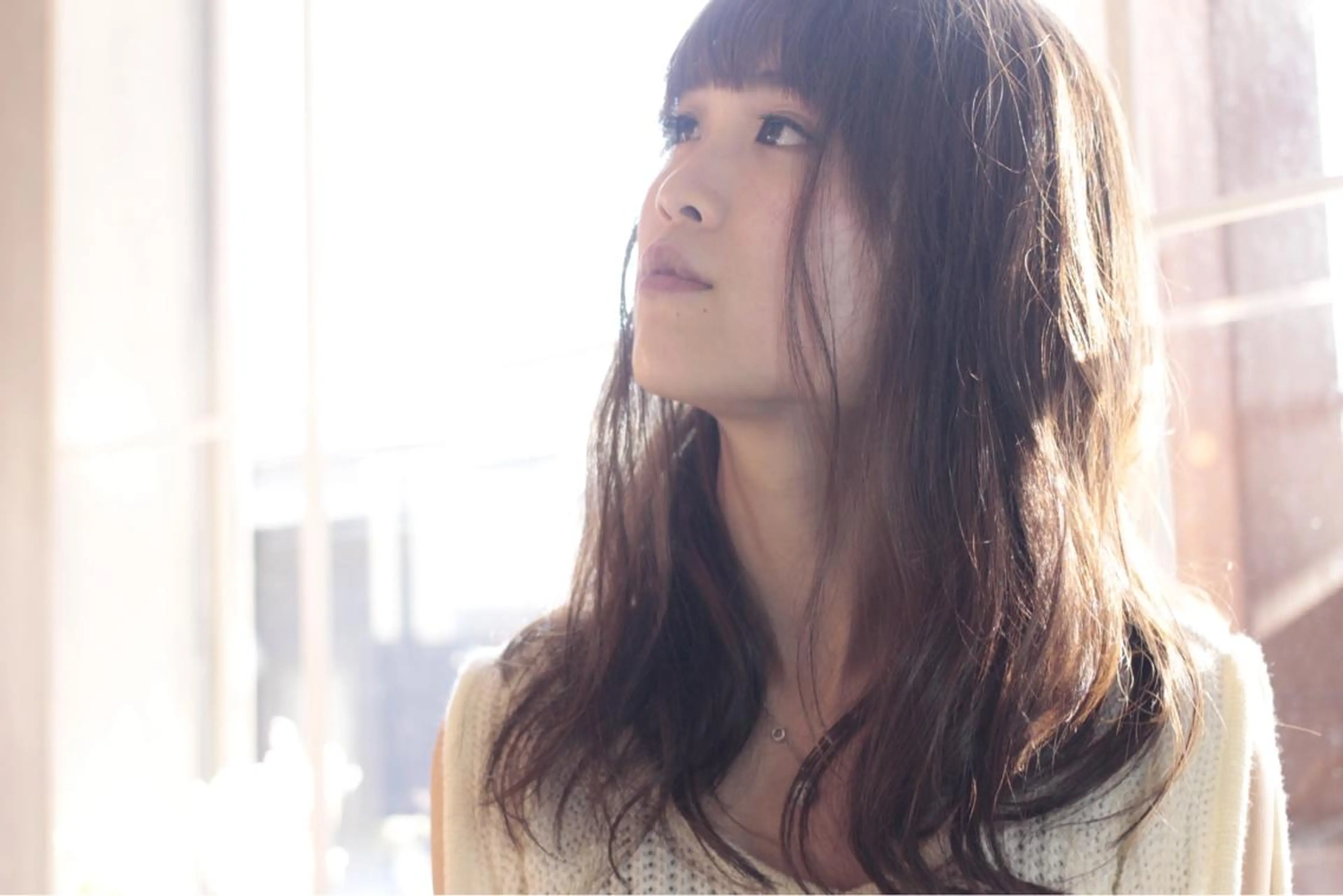 セミロング ロング カラー パーマ 松田 由貴のヘアスタイル
