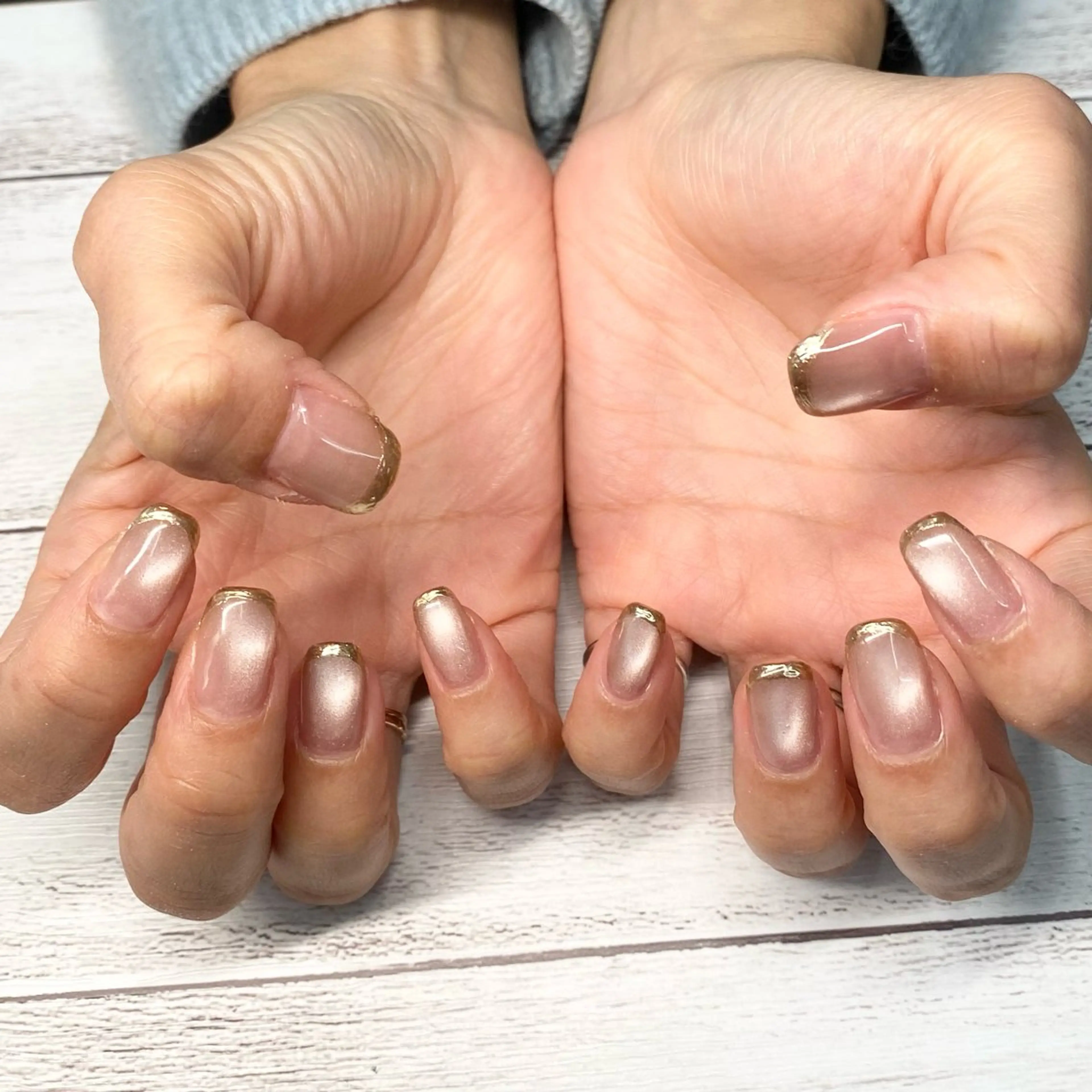 ネイル アートネイル ミラーネイル ハンドネイル nail salon muuのネイルデザイン