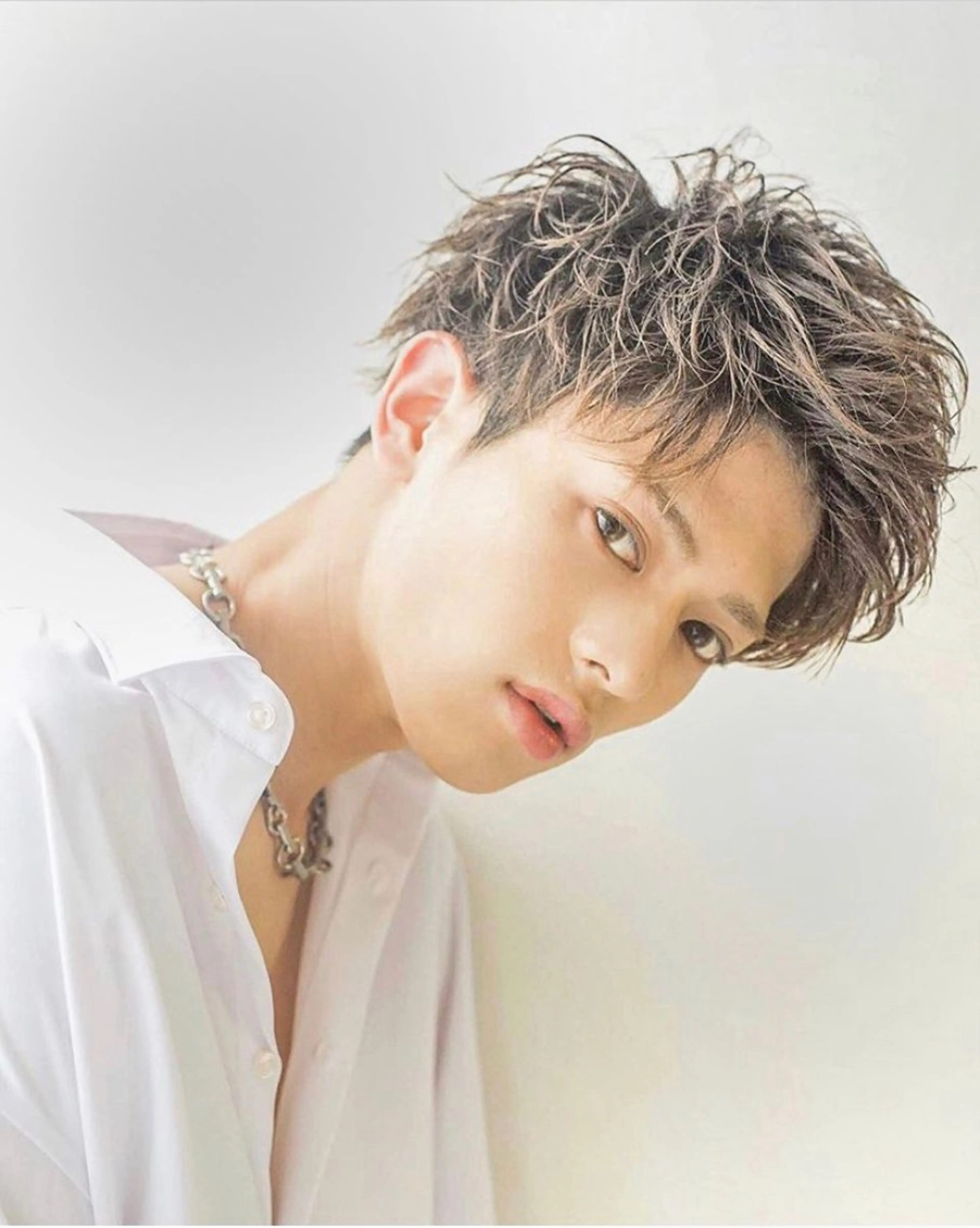 メンズカット＋ブリーチカラーの写真