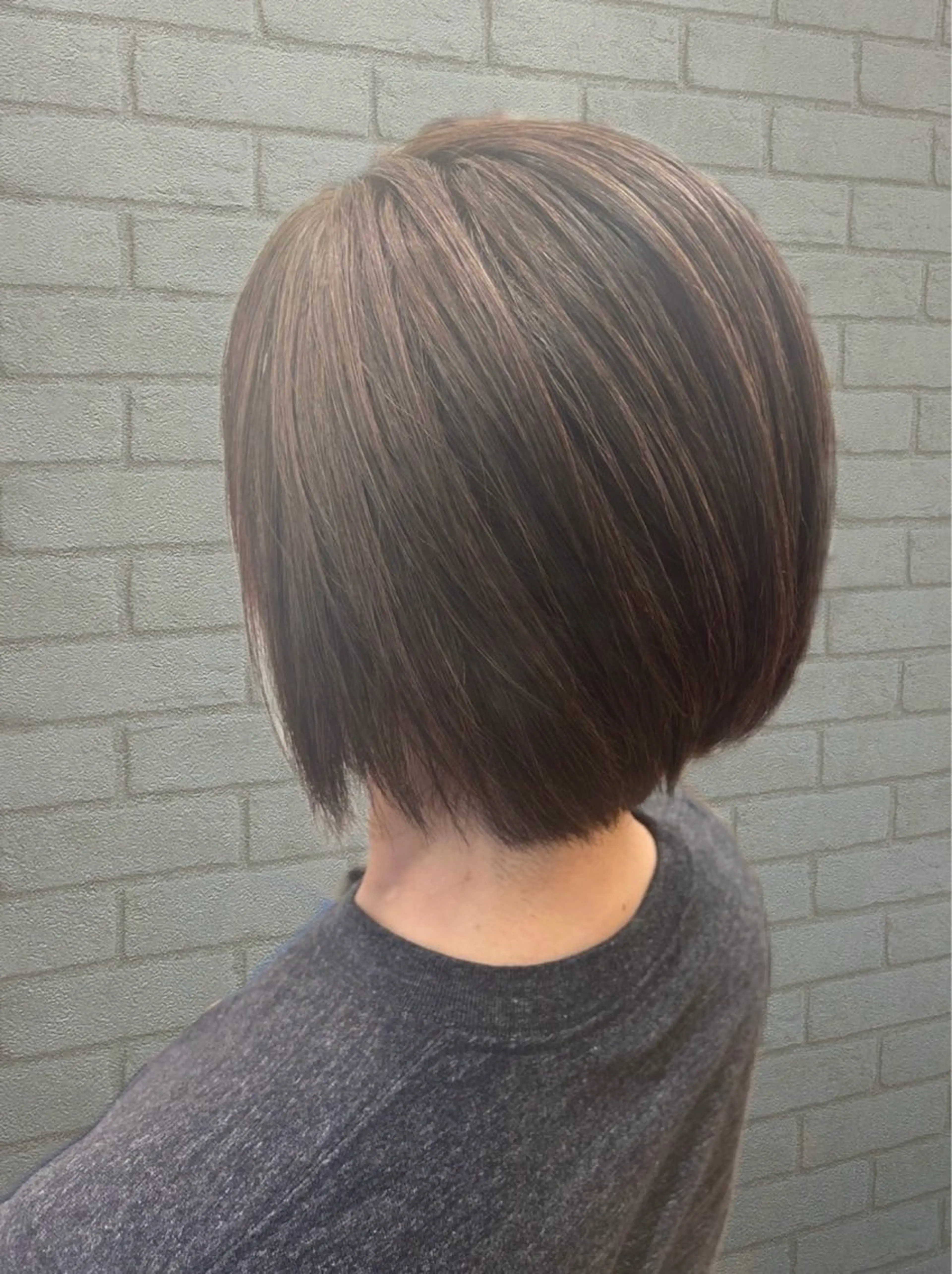 ショート カット ヘアカラー トリートメント 園田 彩音のヘアスタイル