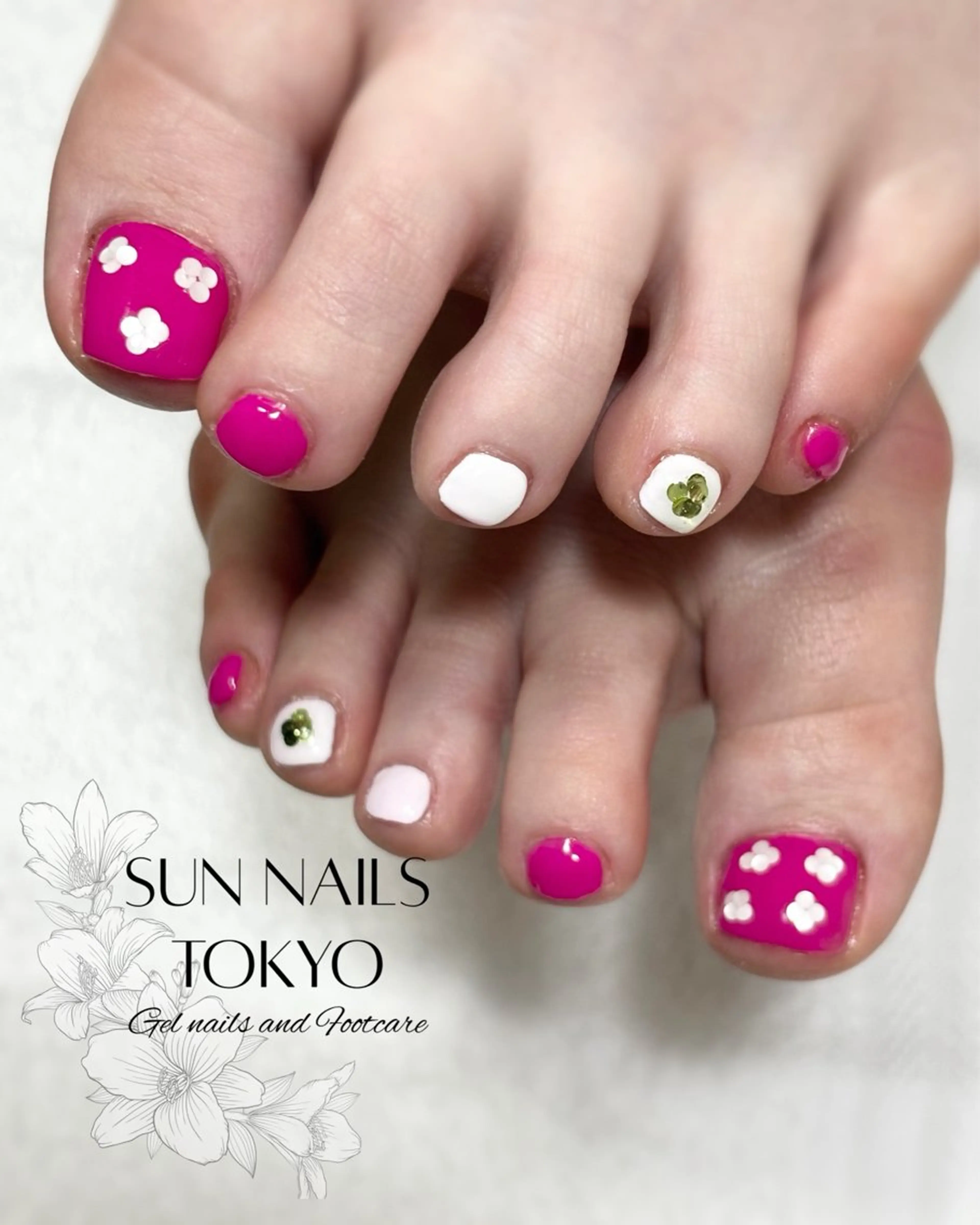 ネイル Sun Nails Tokyo大網白里市のネイルデザイン