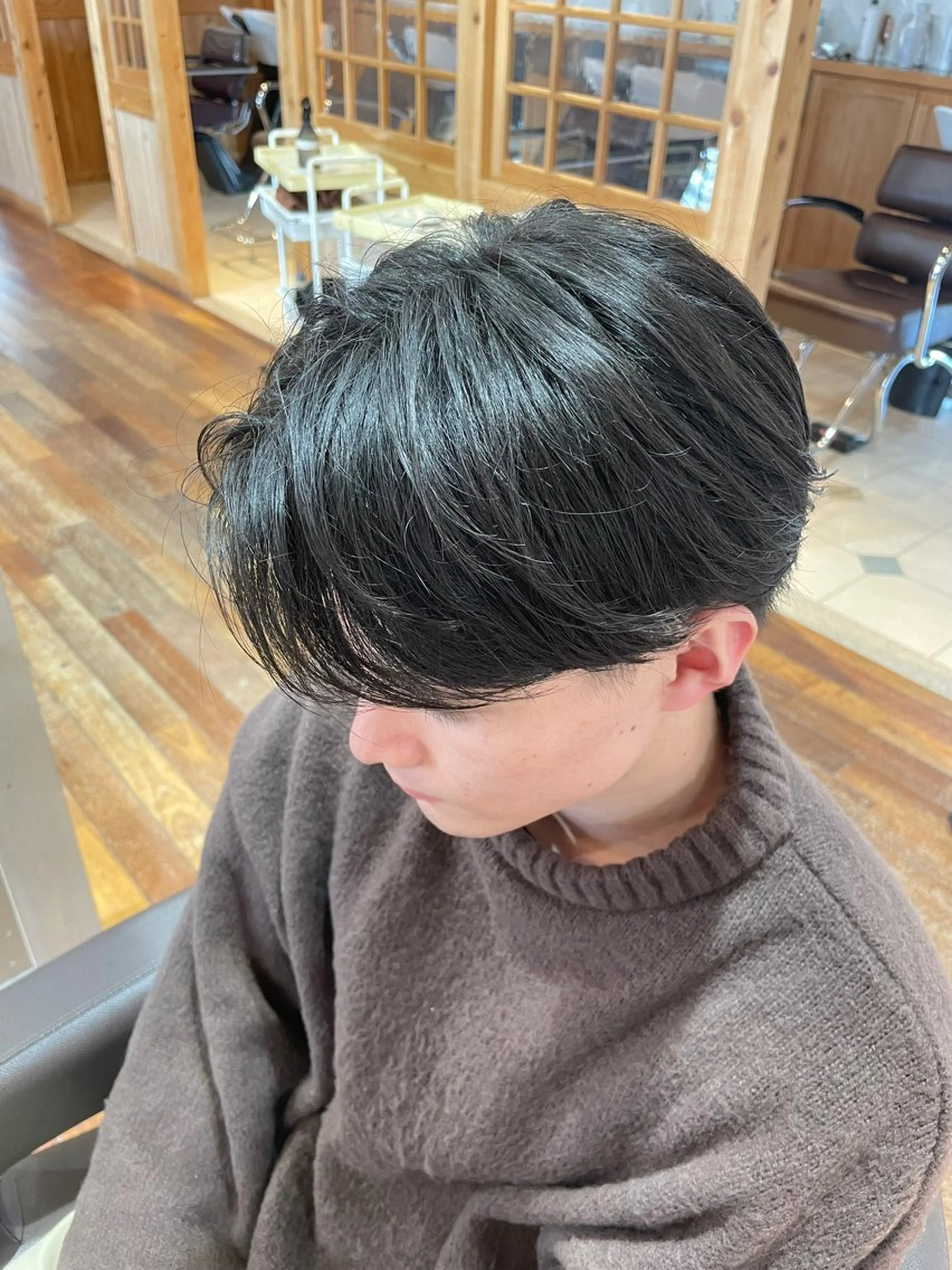 ショート メンズ TJ天気予報 近藤 仁也のヘアスタイル