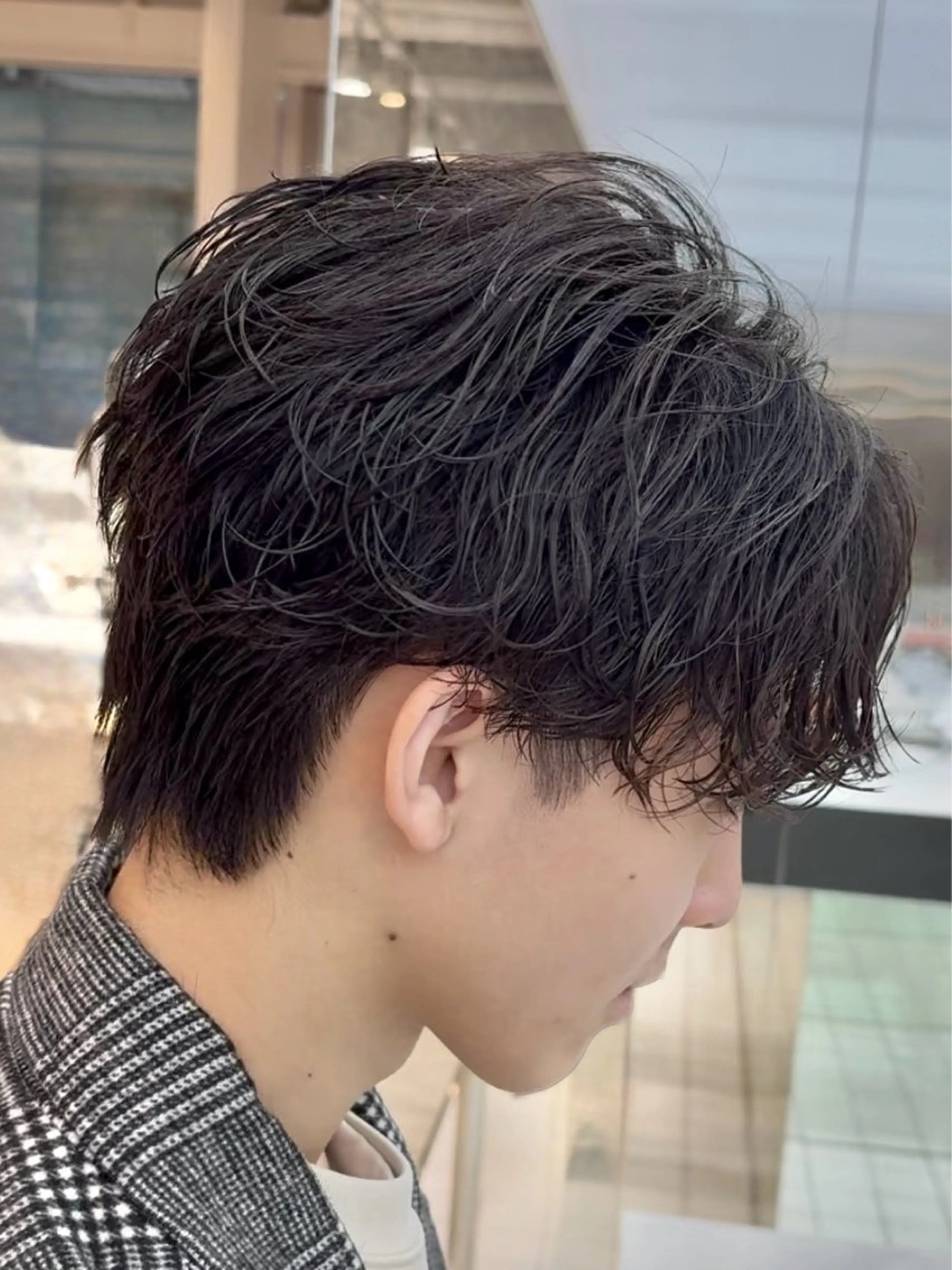 パーマ メンズ ゆきえ🤍 fifth/パーマ‪のヘアスタイル