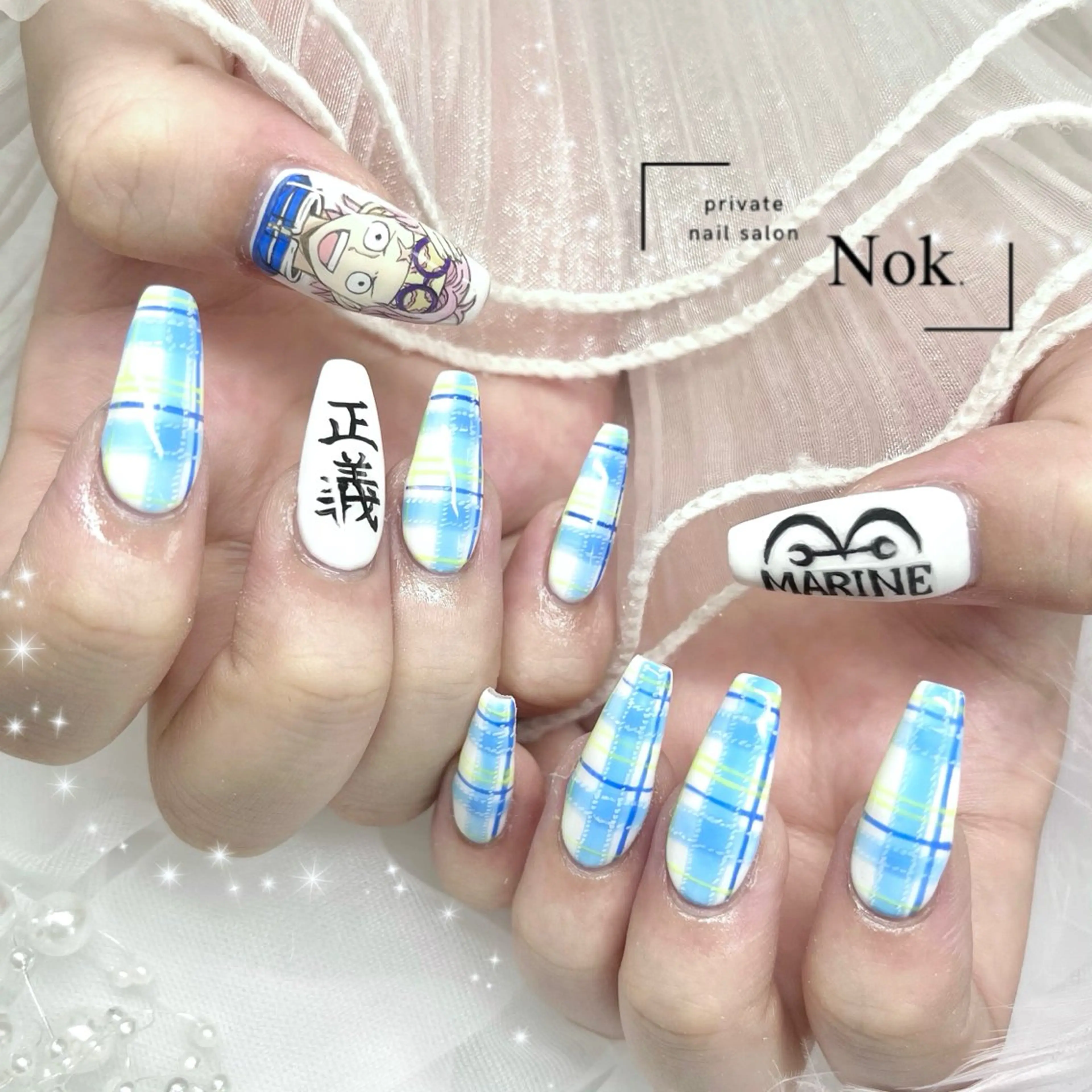 ネイル ハンドネイル 池袋痛ネイル Nok. 渡辺のネイルデザイン