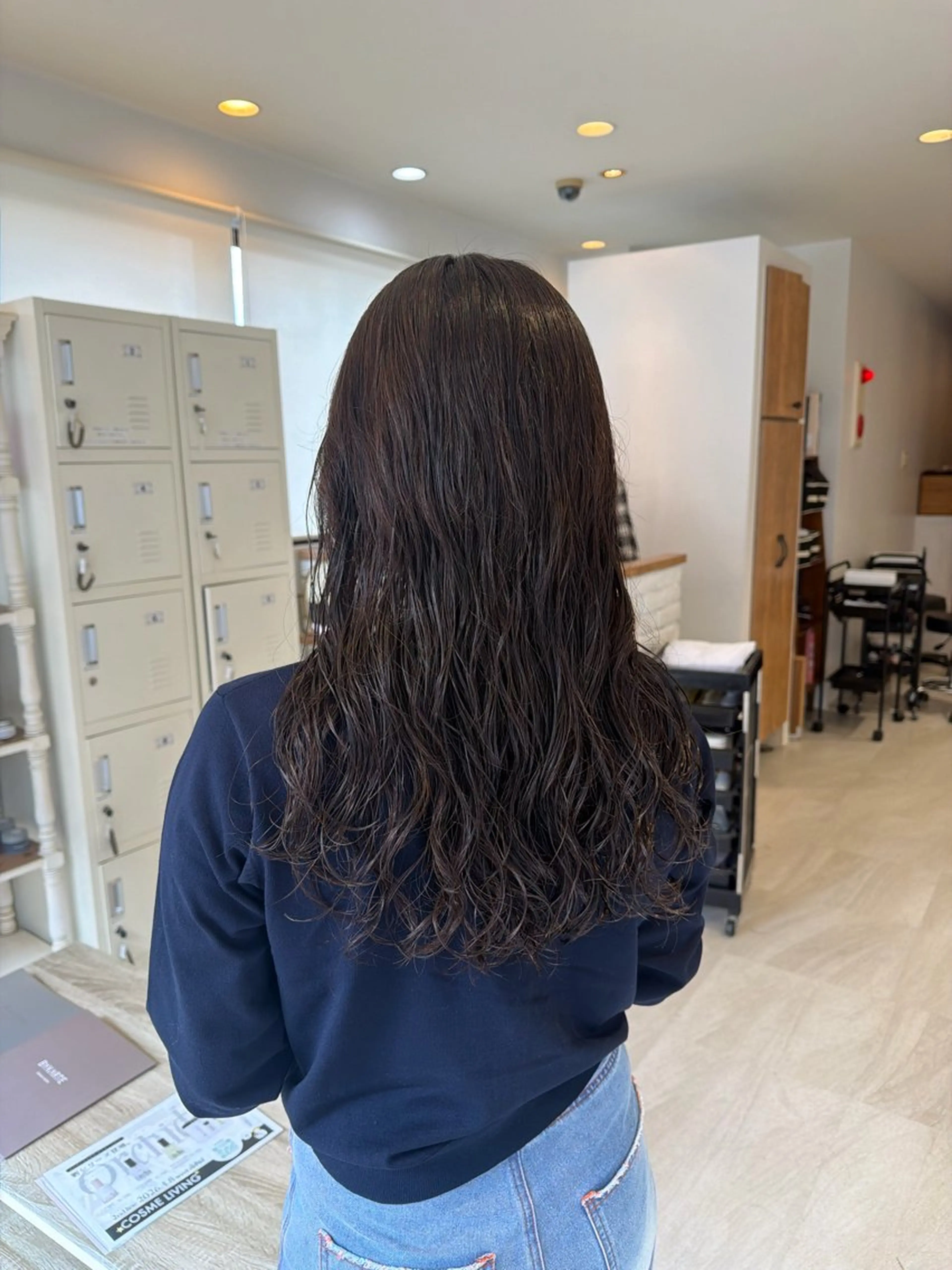 ロング カット ヘアカラー トリートメント 🫧顔周りカット 🫧樫村優香のヘアスタイル