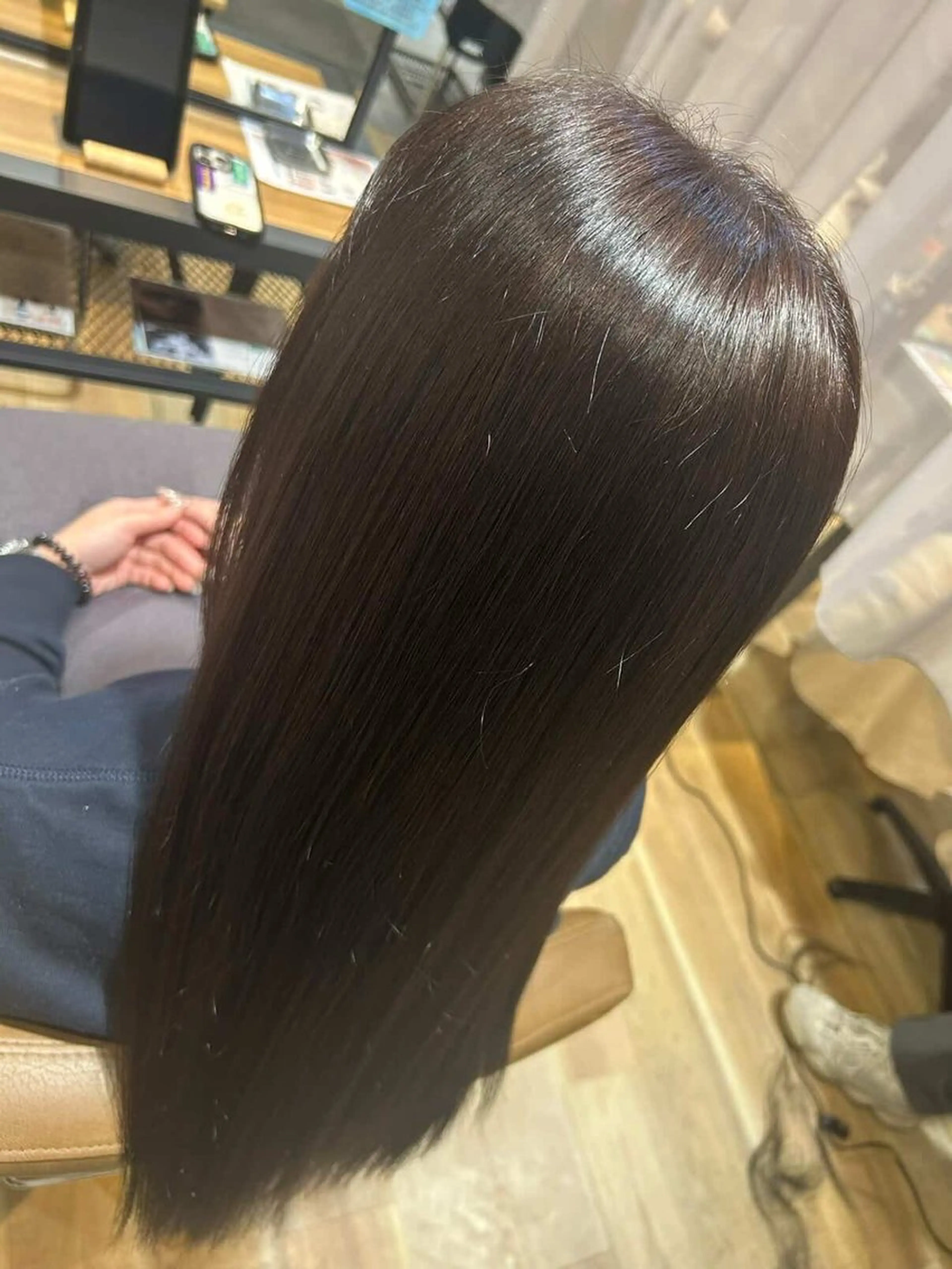 ロング たなかまなか 髪質改善のヘアスタイル