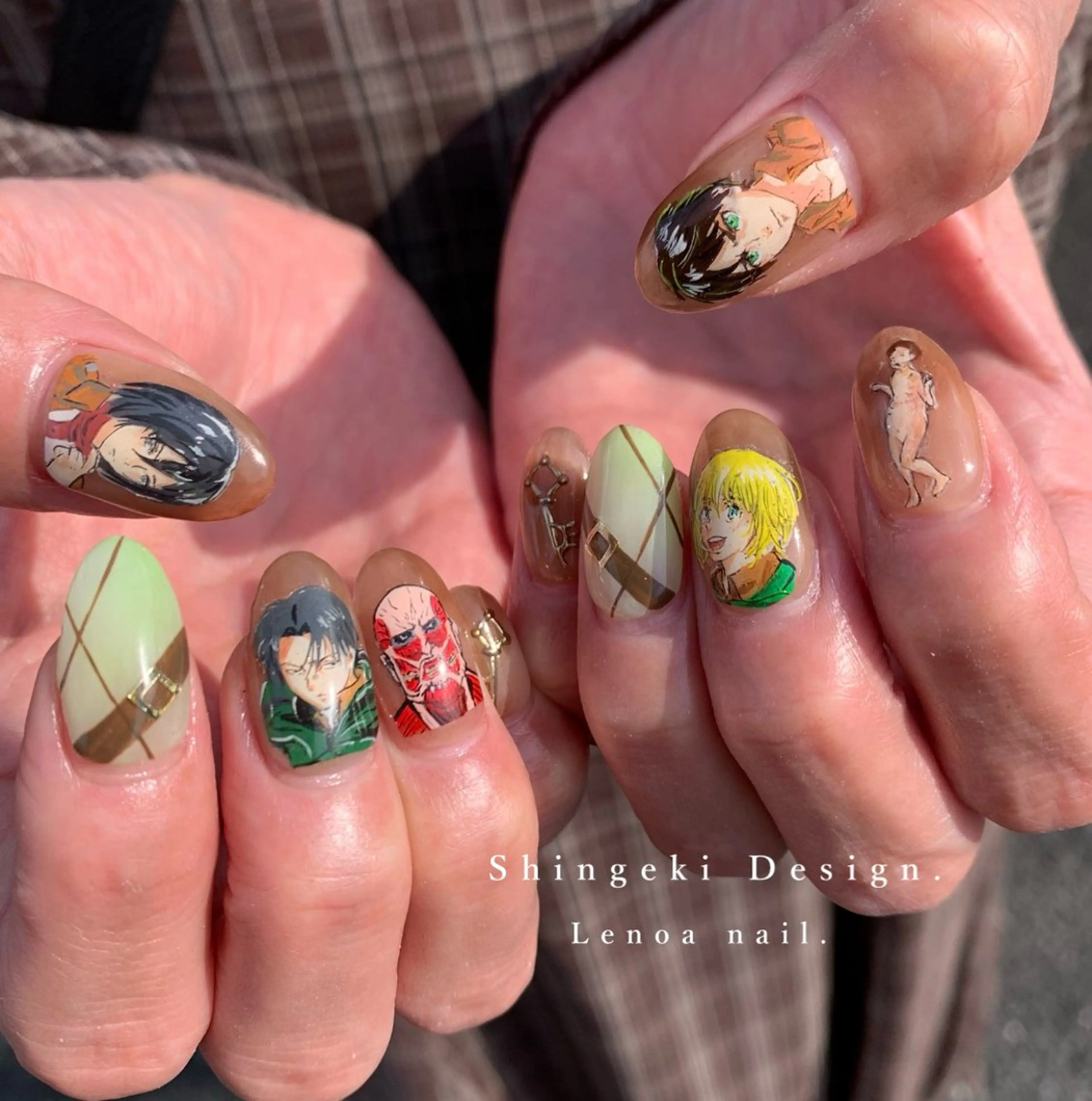 ネイル 持ち込み nailsalon Lenoaのネイルデザイン