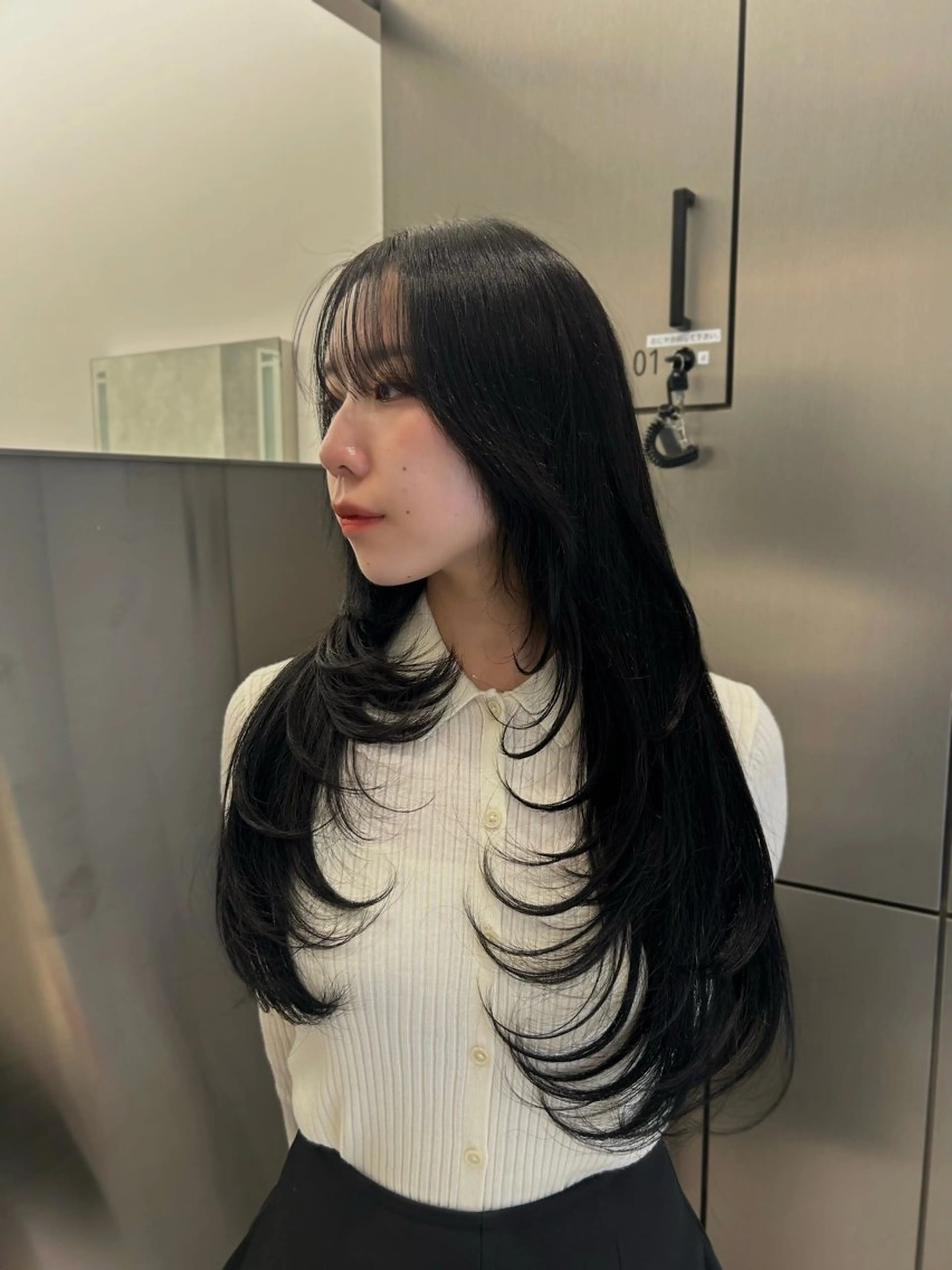 ロング レイヤーカット 大人レイヤー/艶美髪 🇺🇸TOMONAのヘアスタイル