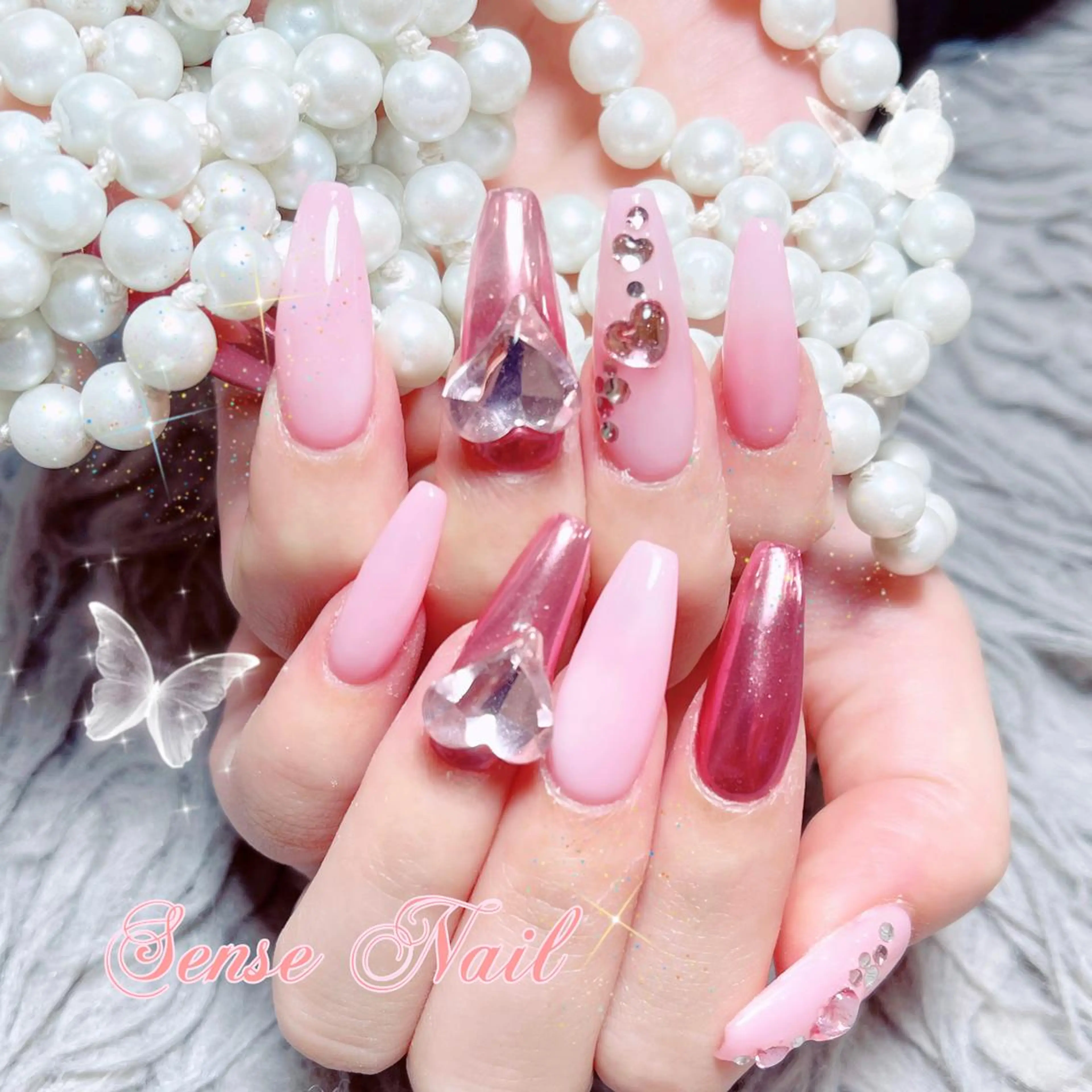 ネイル ハンドネイル 🎀Sense Nail新宿店🎀のネイルデザイン