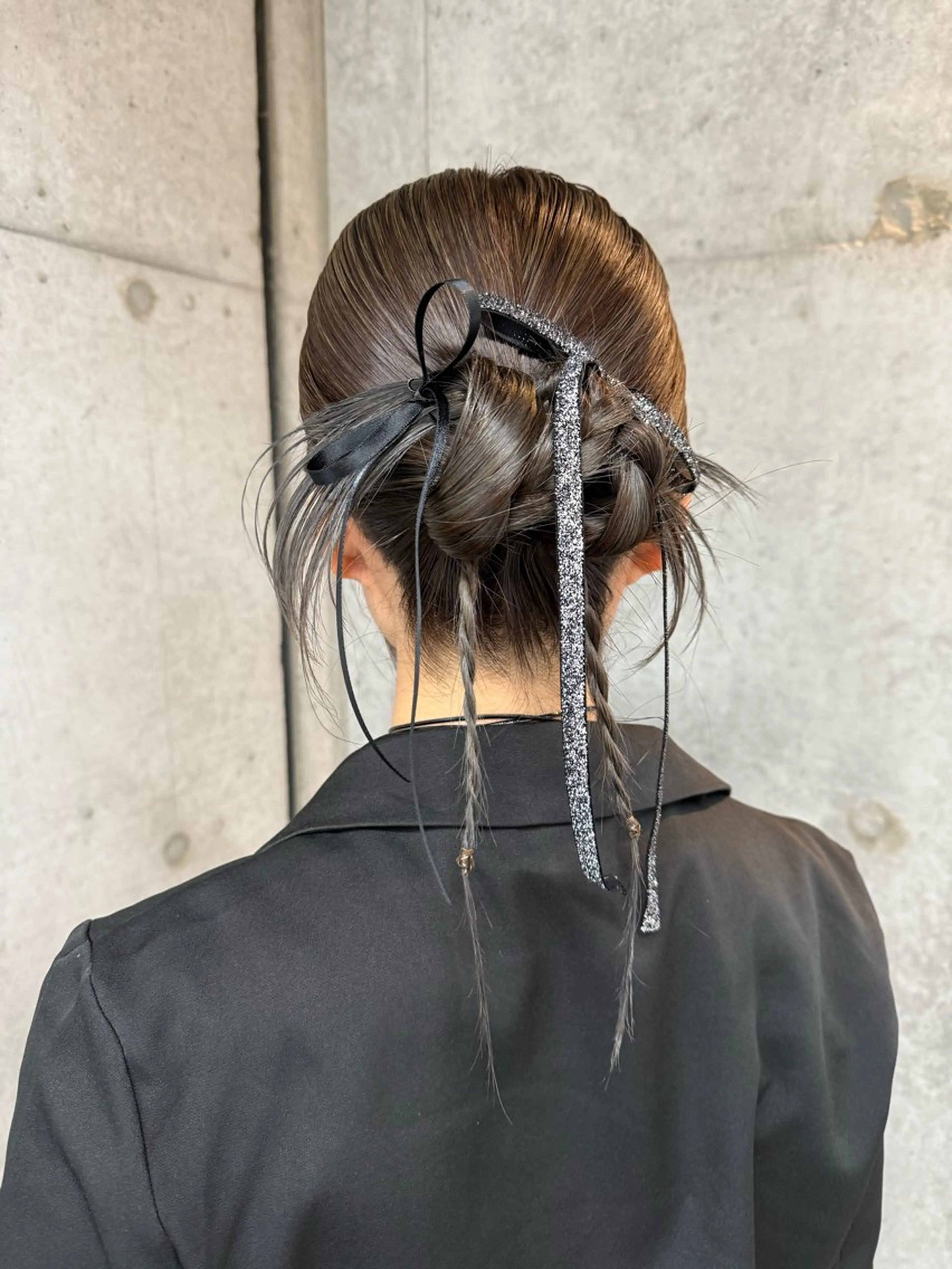 セミロング ヘアアレンジ 女性に人気♪ はやしほのかのヘアスタイル