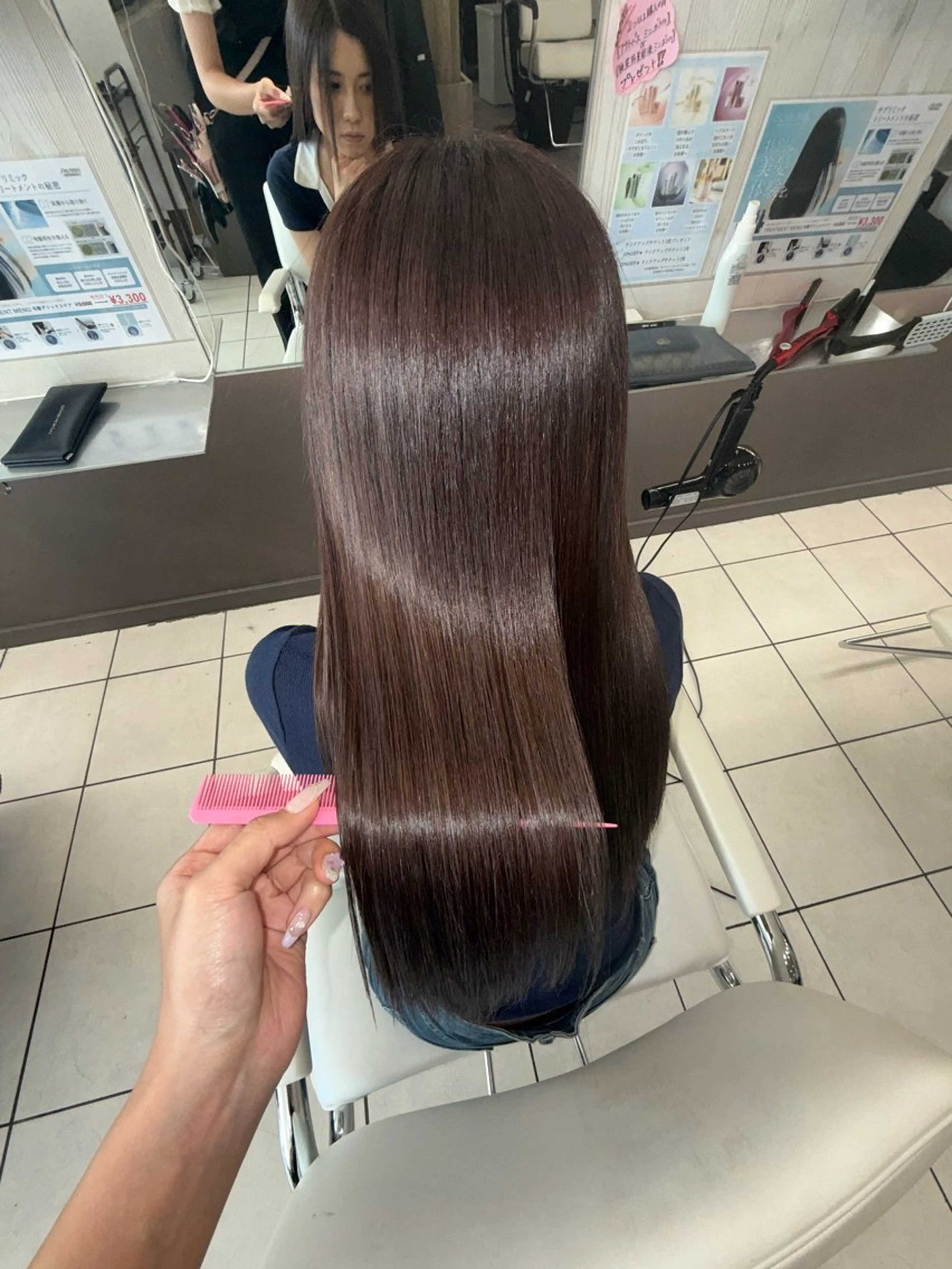 【平日12時以降限定】🌟カット➕カラー➕保護トリートメント🫧の写真