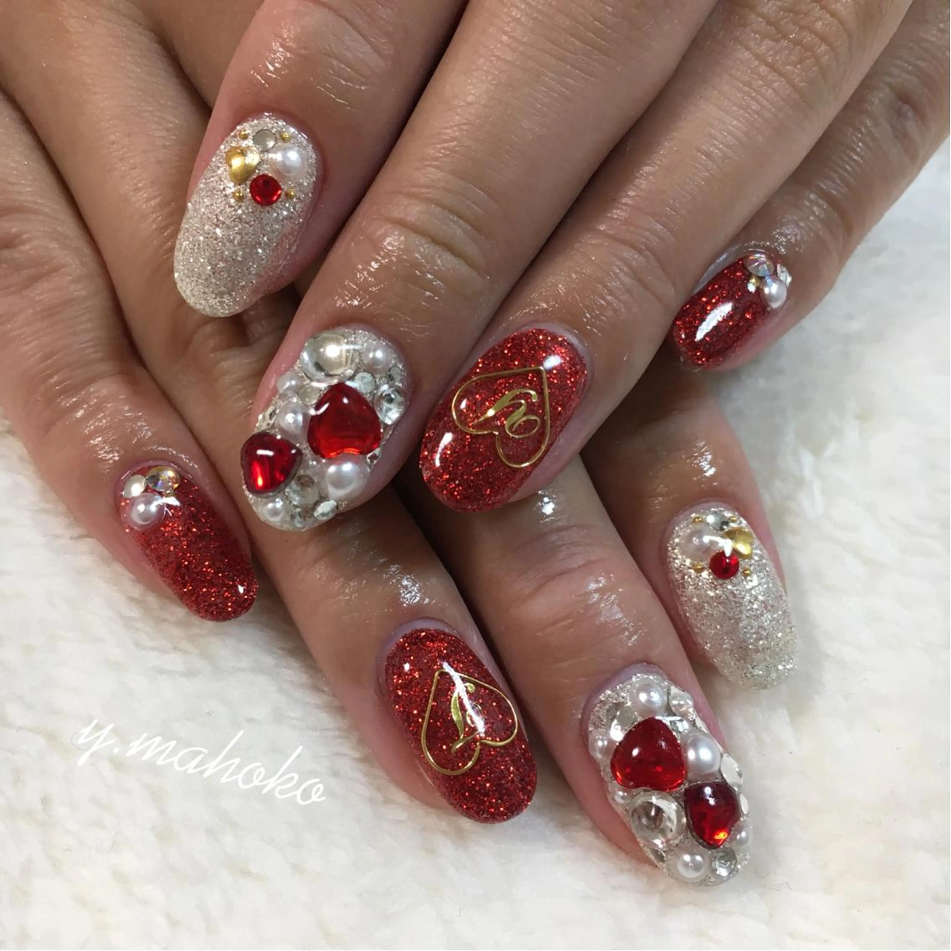 ネイル She nail studio 原宿所属・パラジェル有/ スカルプ/mahoのネイルデザイン