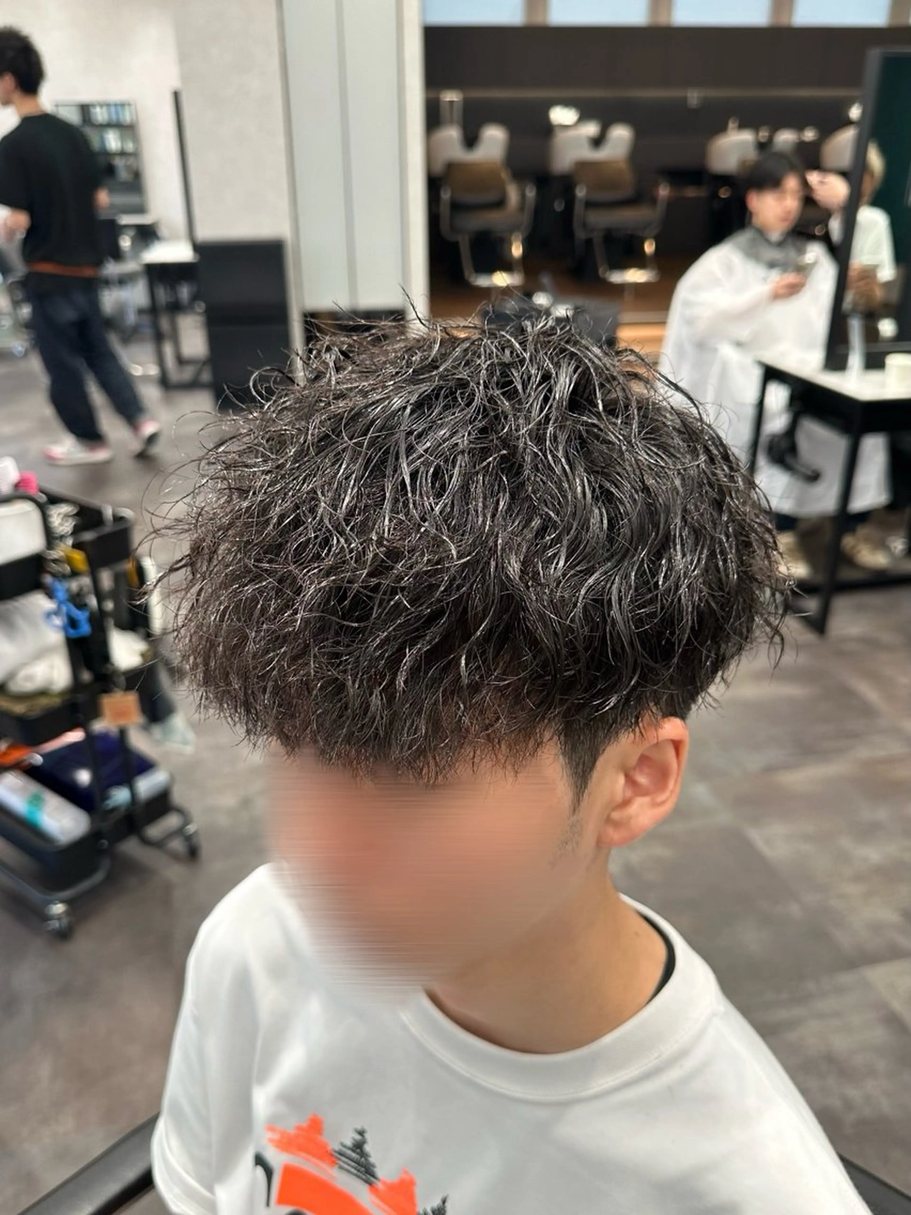 ショート パーマ メンズ ！メンズ特化！ 田中健輔のヘアスタイル