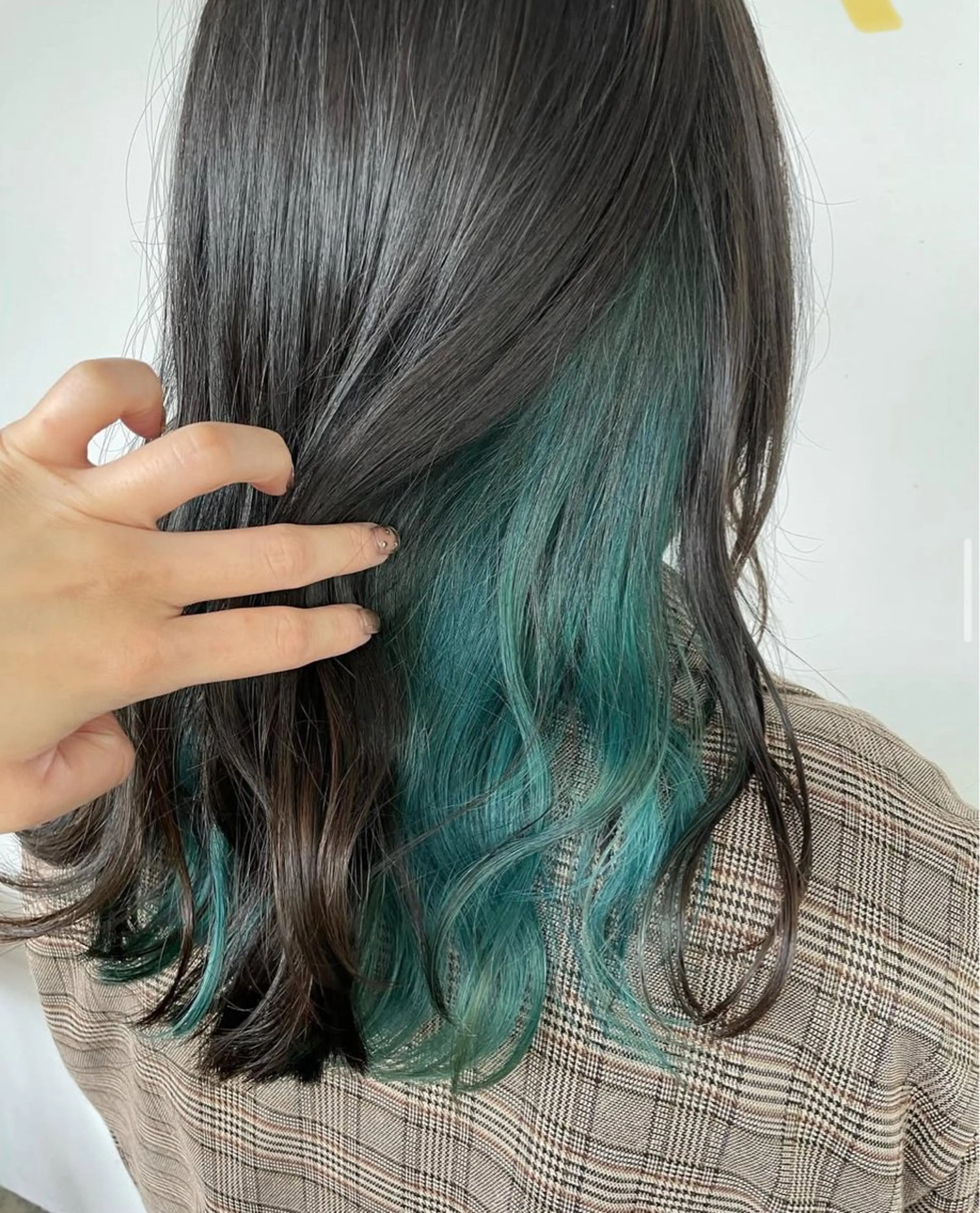 インナーカラーの写真