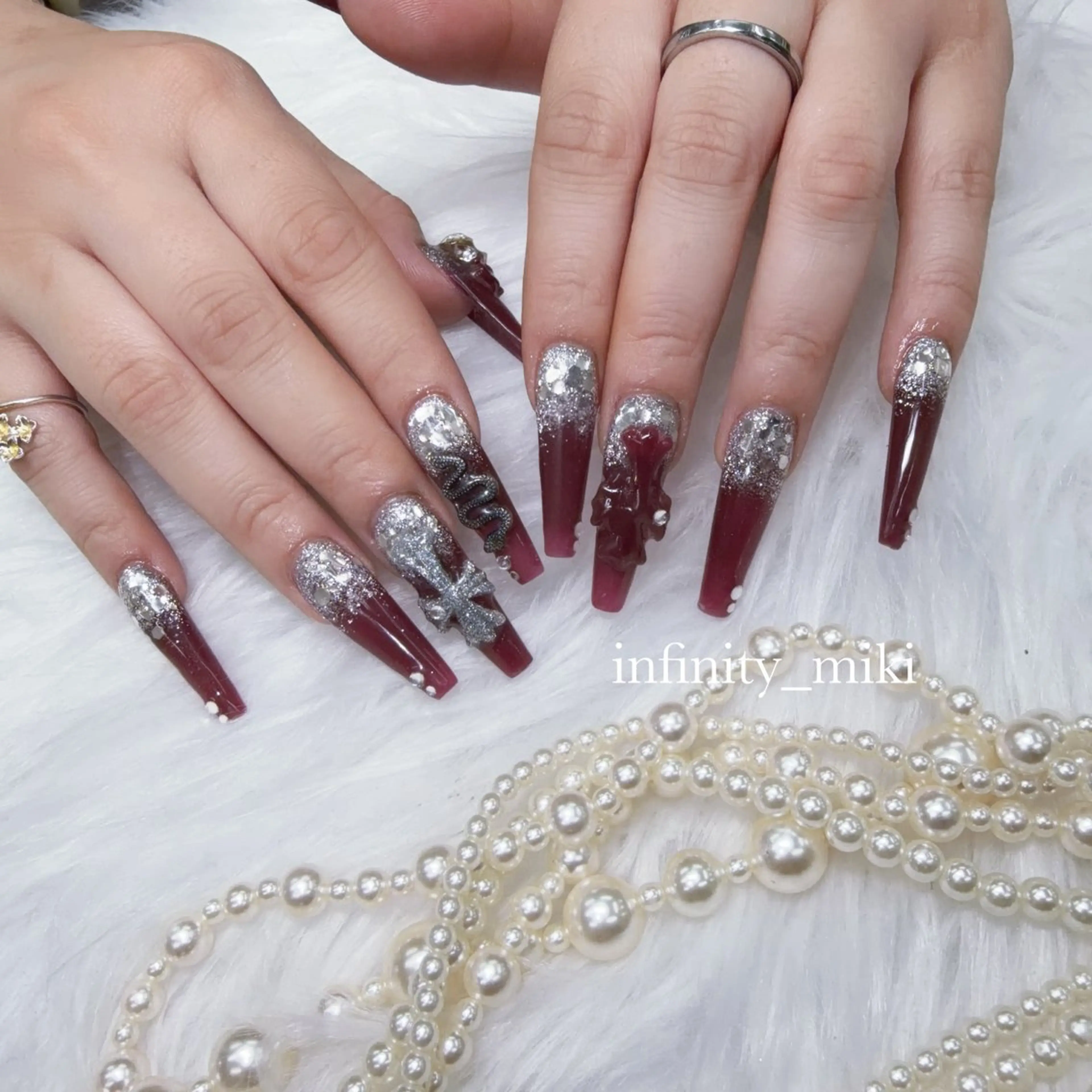 ネイル ハンドネイル Infinity _mikiのネイルデザイン