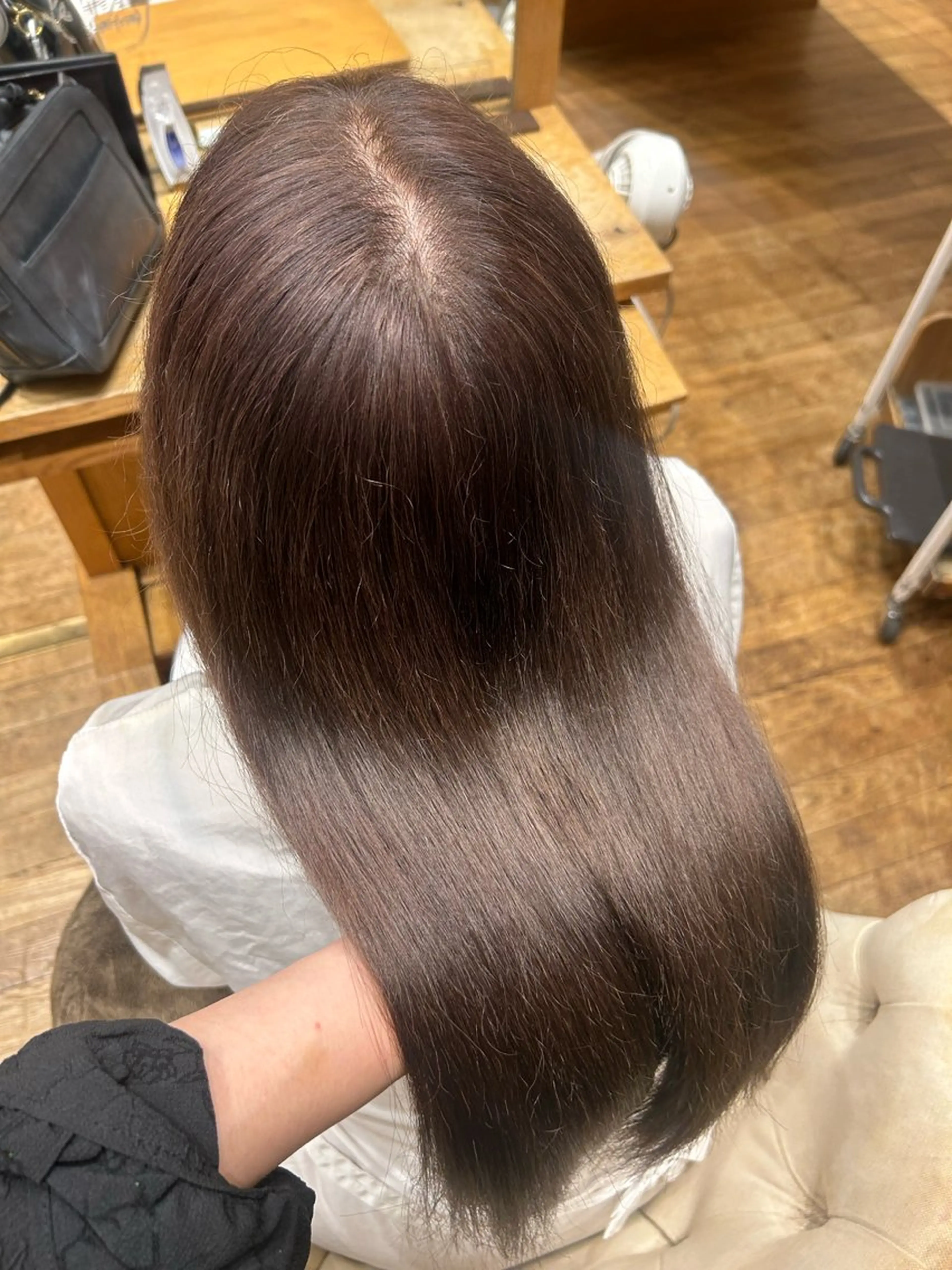 ロング きょうか 縮毛矯正モデル募集中のヘアスタイル