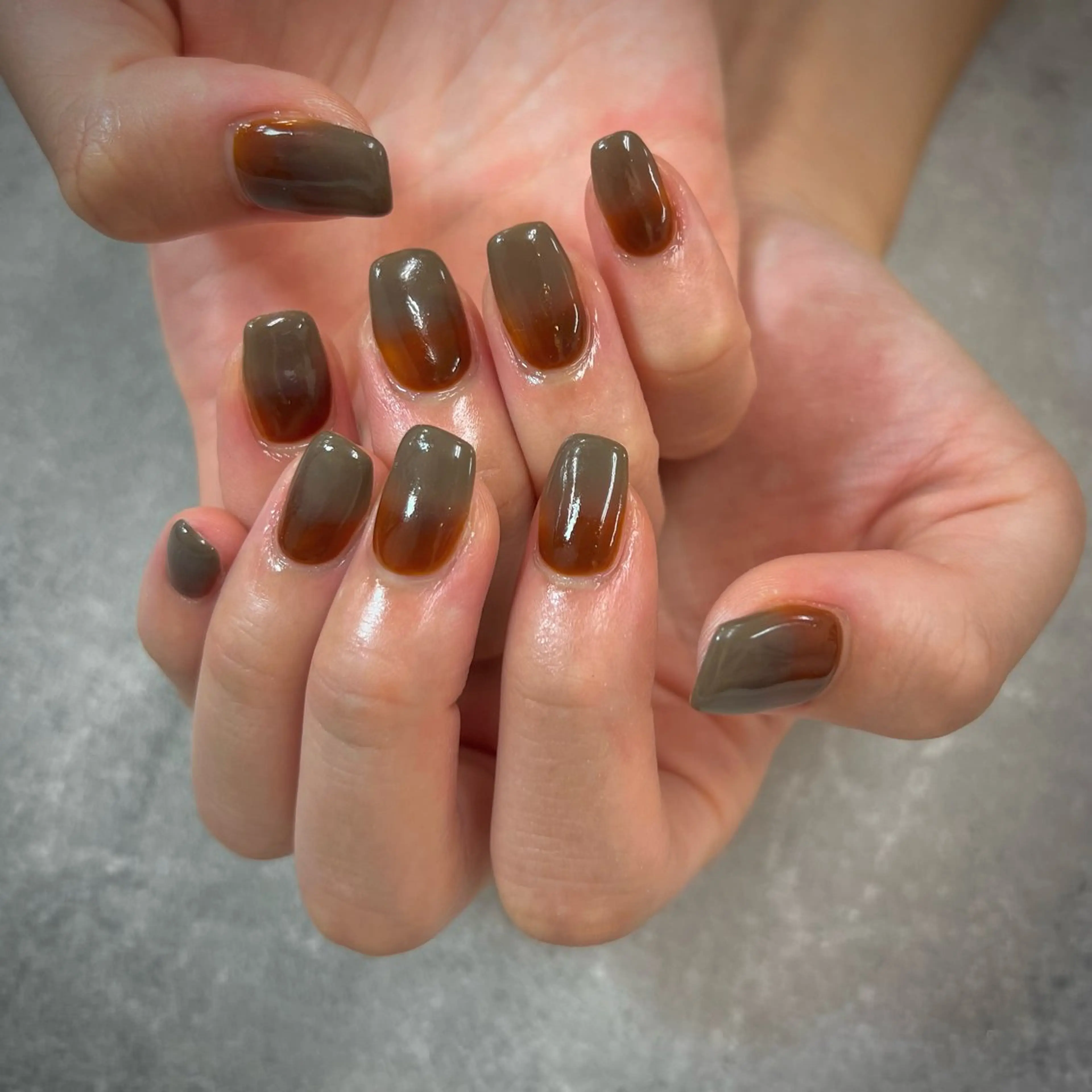 ネイル フットネイル フレンチネイル グラデーション キラキラネイル 韓国ネイル ハンドネイル YAGAWA NAOのネイルデザイン