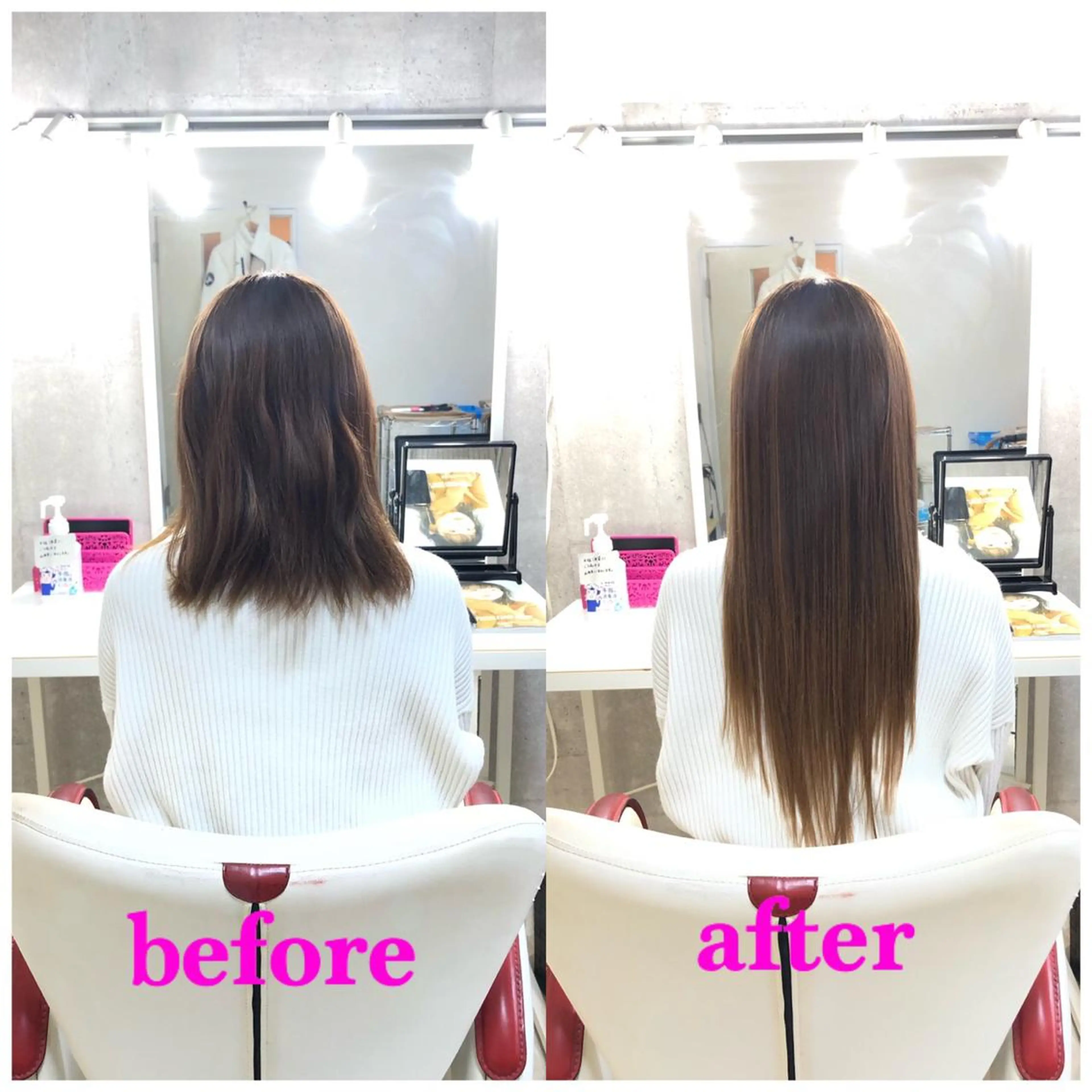 ロング エクステ 🌸ドレスアップ 心斎橋店🌸のヘアスタイル