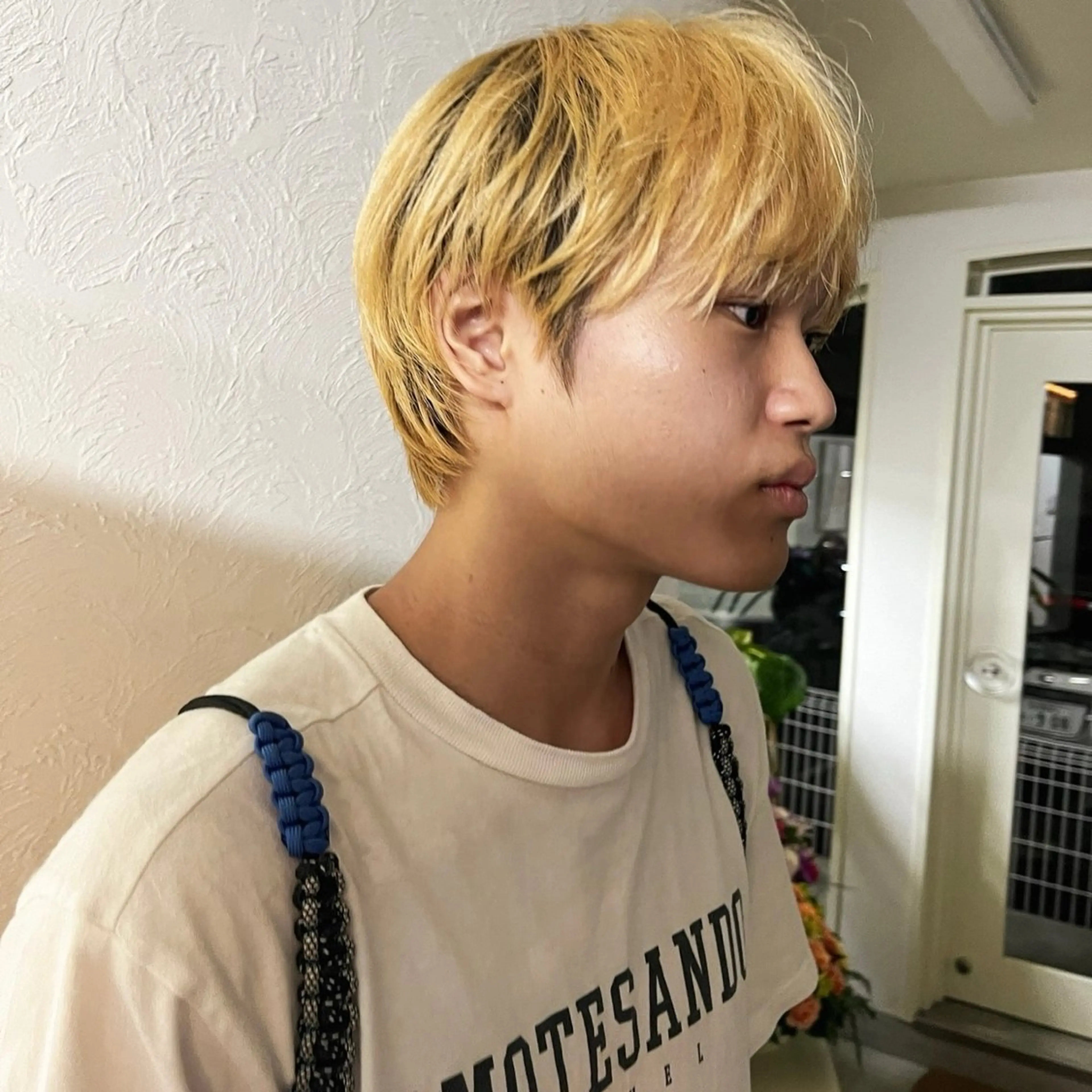 ショート カラー メンズ メンズハイトーン ハイトーンカラー ヘアカラー トリートメント メンズハイトーン/栄 /イトウタケルのヘアスタイル