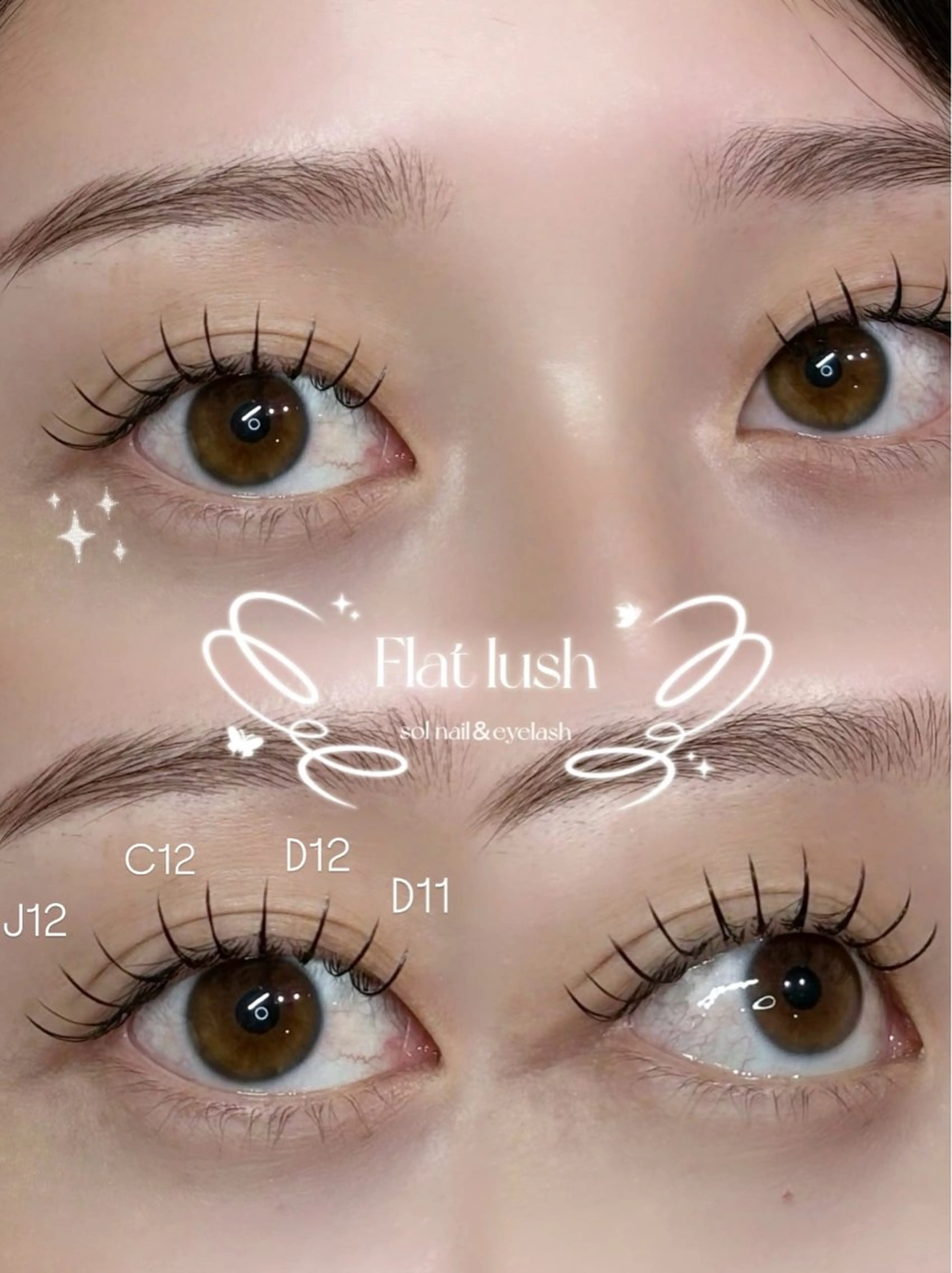 マツエク・マツパ ナチュラル マツエク sol soraのマツエク・マツパデザイン