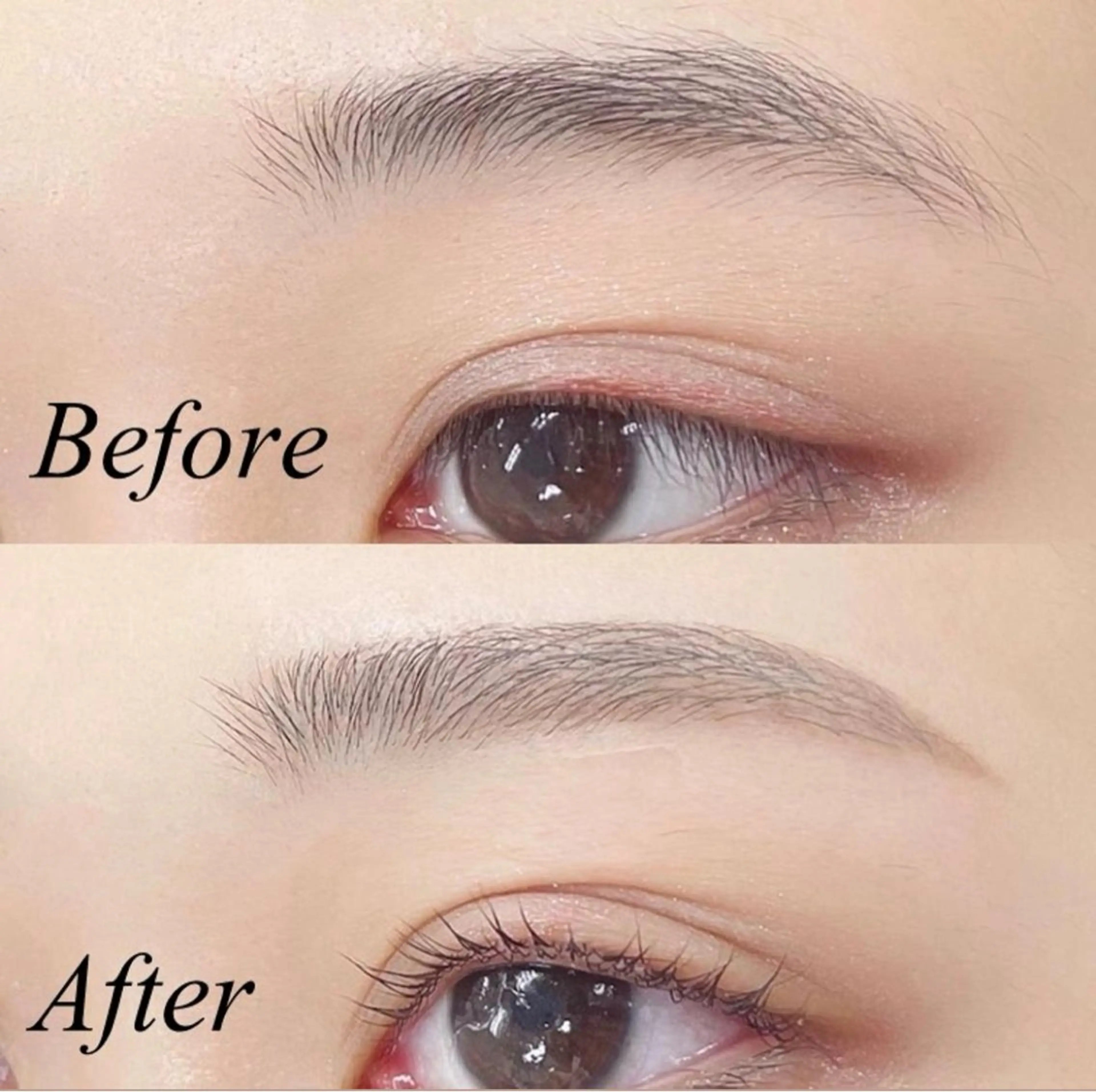 学割U24🎓《持続力⭐️パーマ》美眉アイブロウWAX＋ハリウッドブロウリフト ¥4900の写真