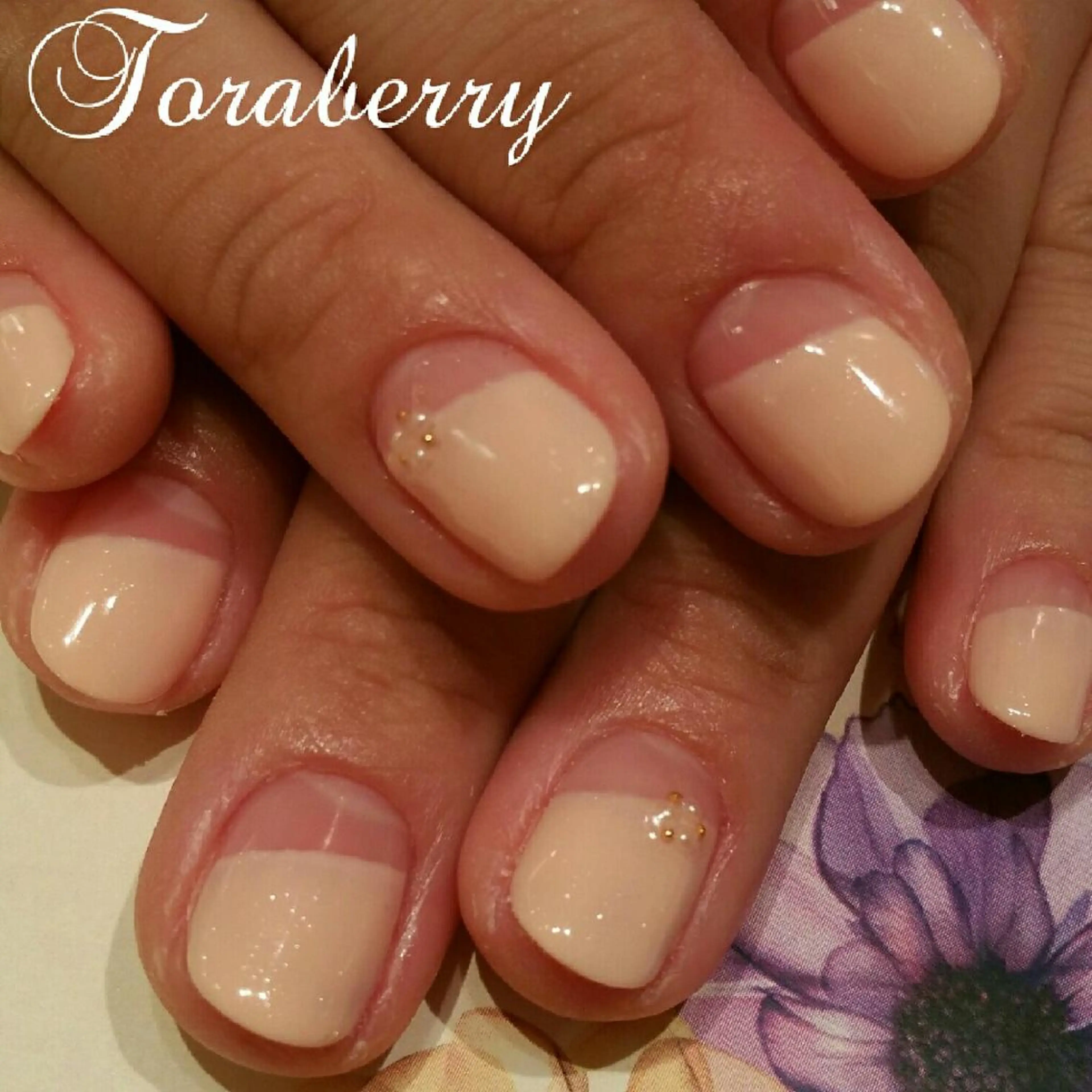 ネイル シンプルネイル ネイリスト なつみのネイルデザイン