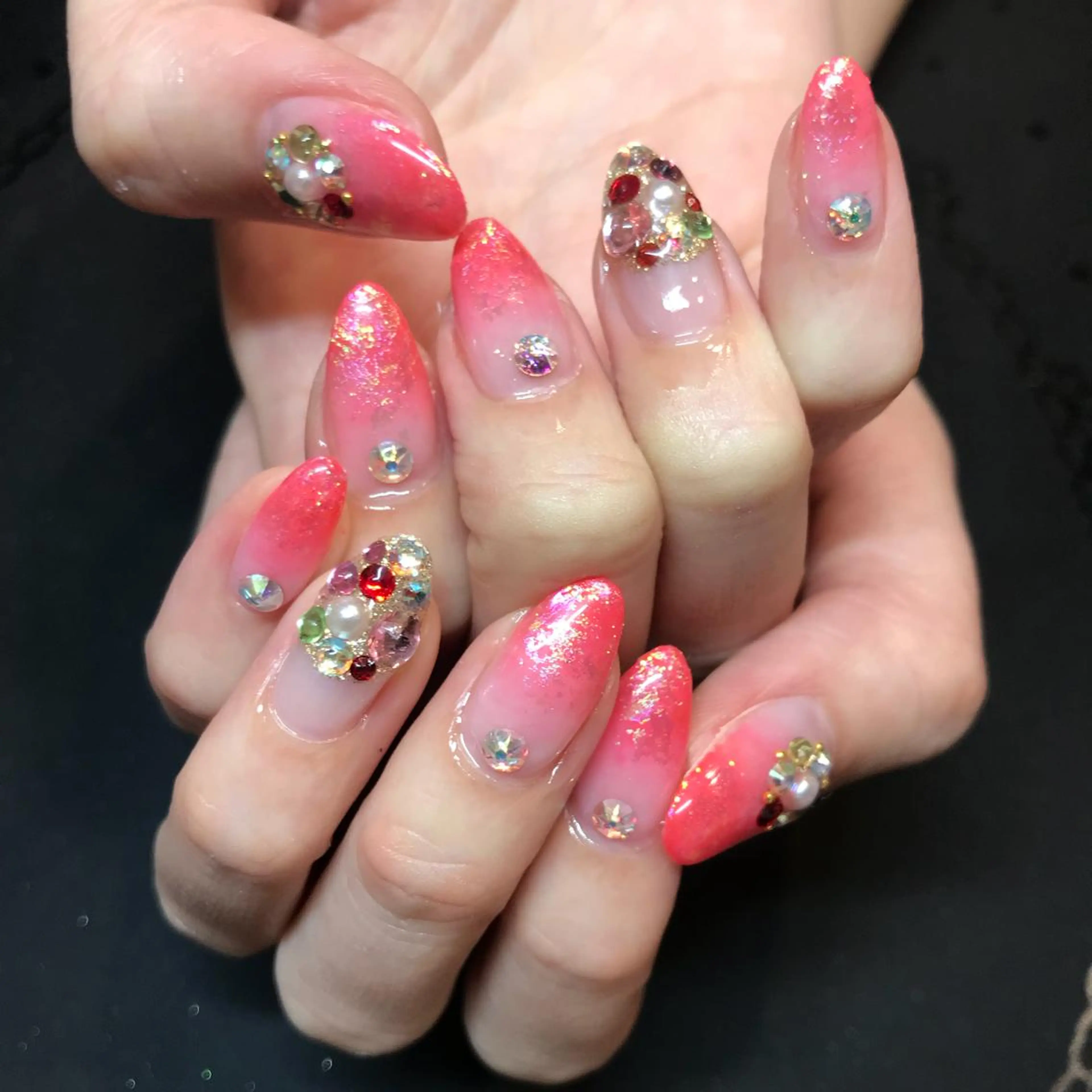 ネイル 冬ネイル クリスマス MKY salonのネイルデザイン