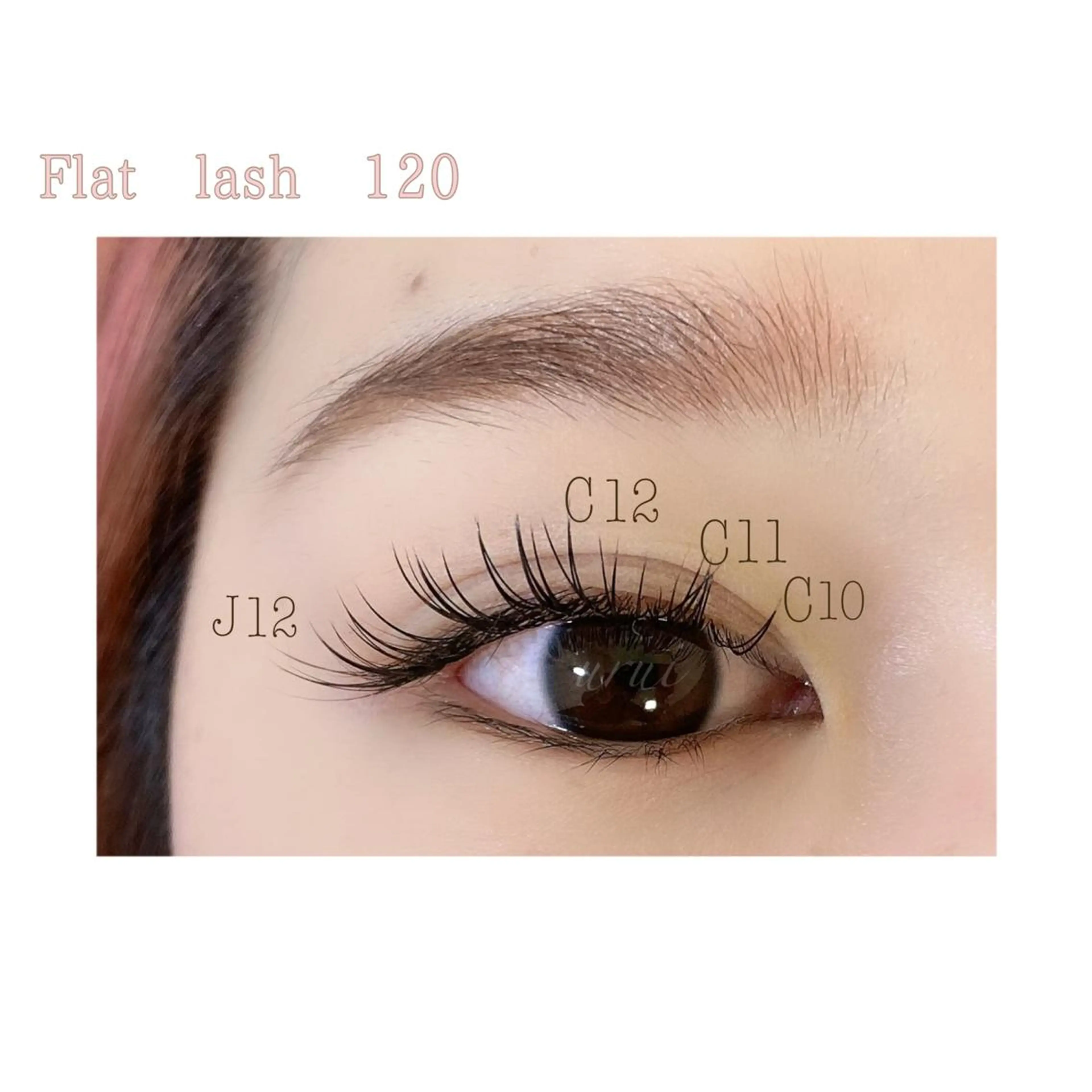 マツエク・マツパ フラットラッシュ viviAiles ♡⃛ Ruiのマツエク・マツパデザイン