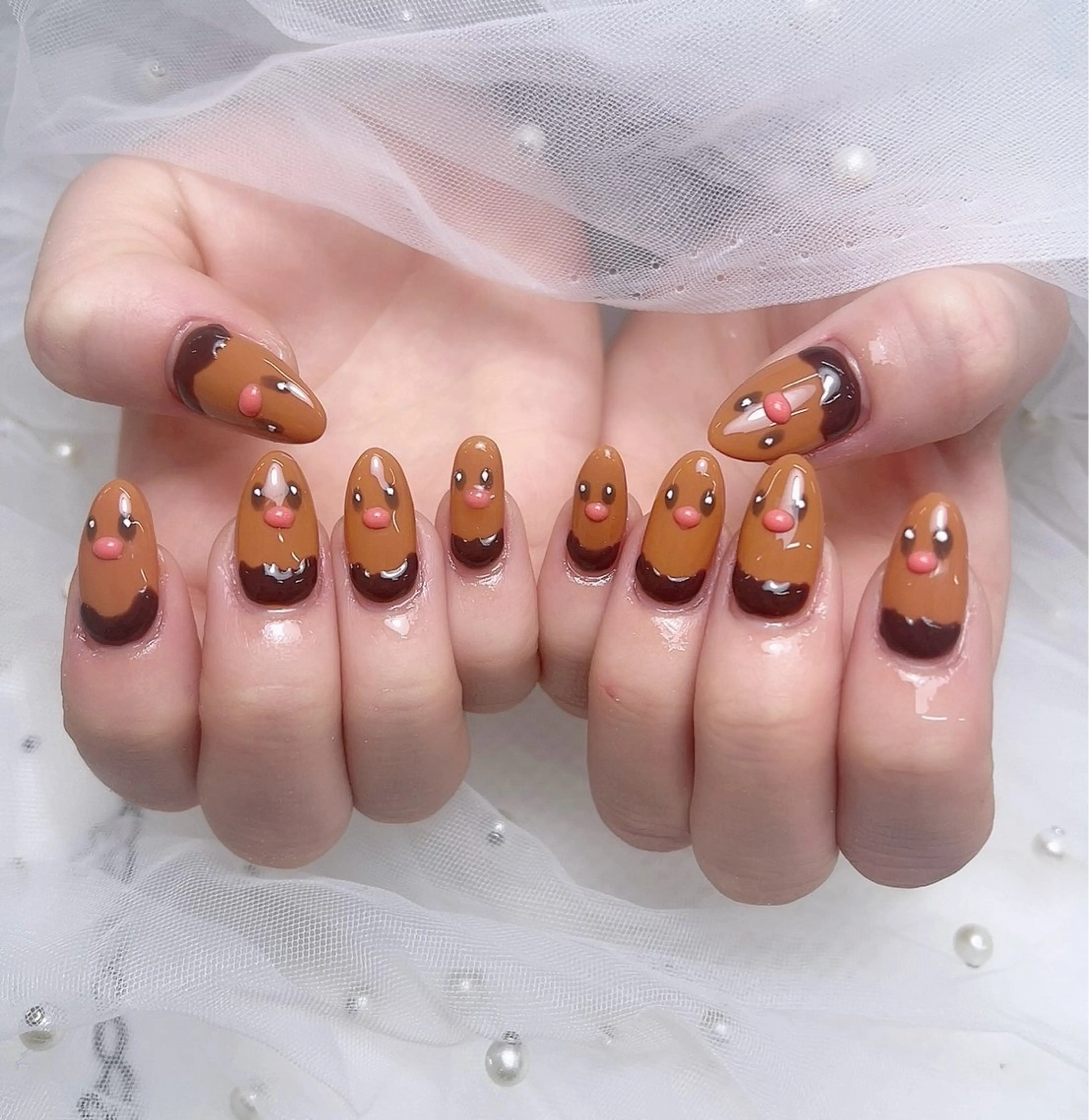 ネイル ハンドネイル ╹◡╹Mimoミモ Eye&Nailのマツエク・マツパデザイン