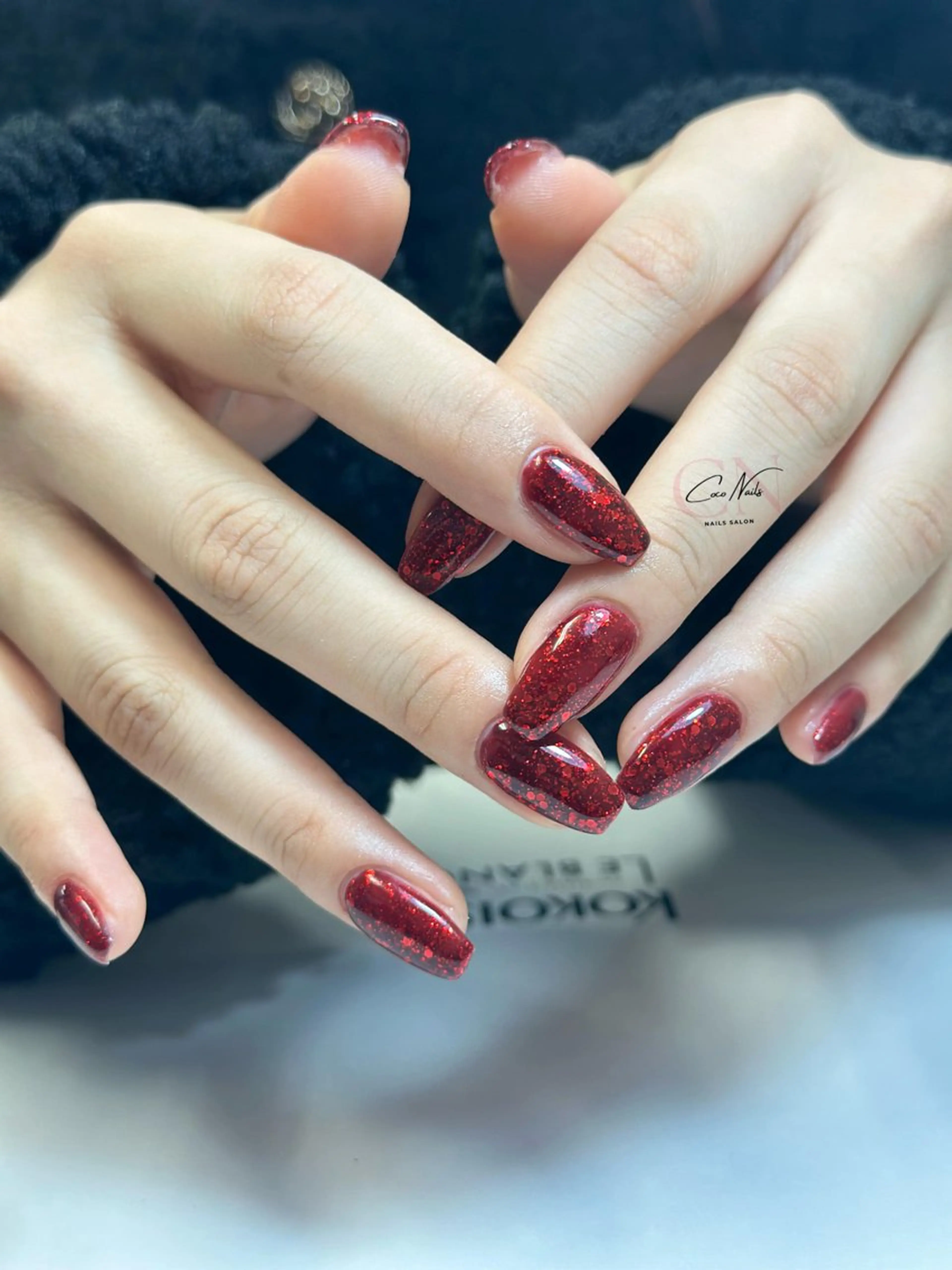 ネイル アートネイル フレンチネイル ジェルネイル 韓国ネイル マグネットネイル ハンドネイル 波 なみのネイルデザイン