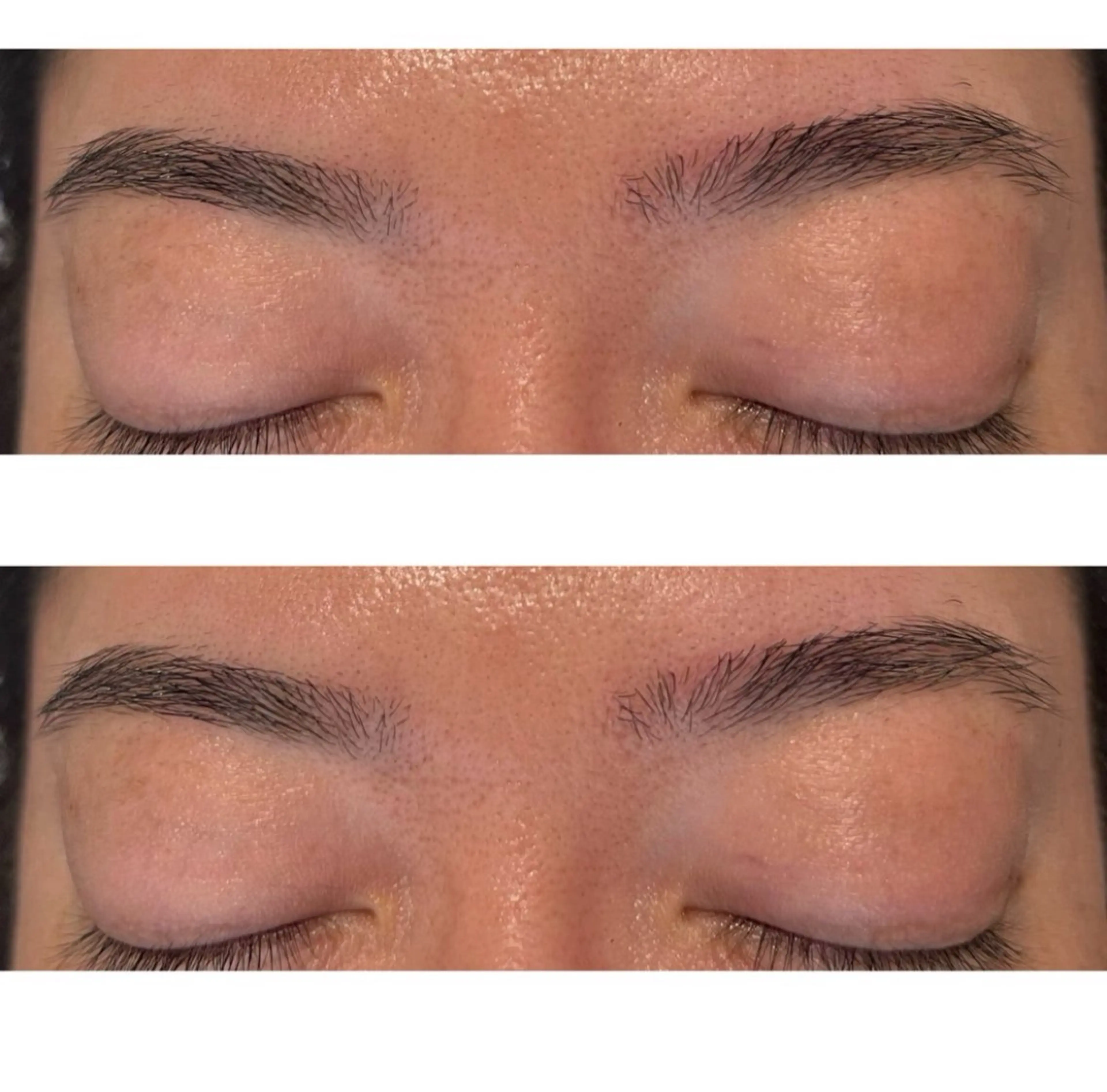 アイブロウ ワックス脱毛 似合わせ艶カラー /かなとのヘアスタイル