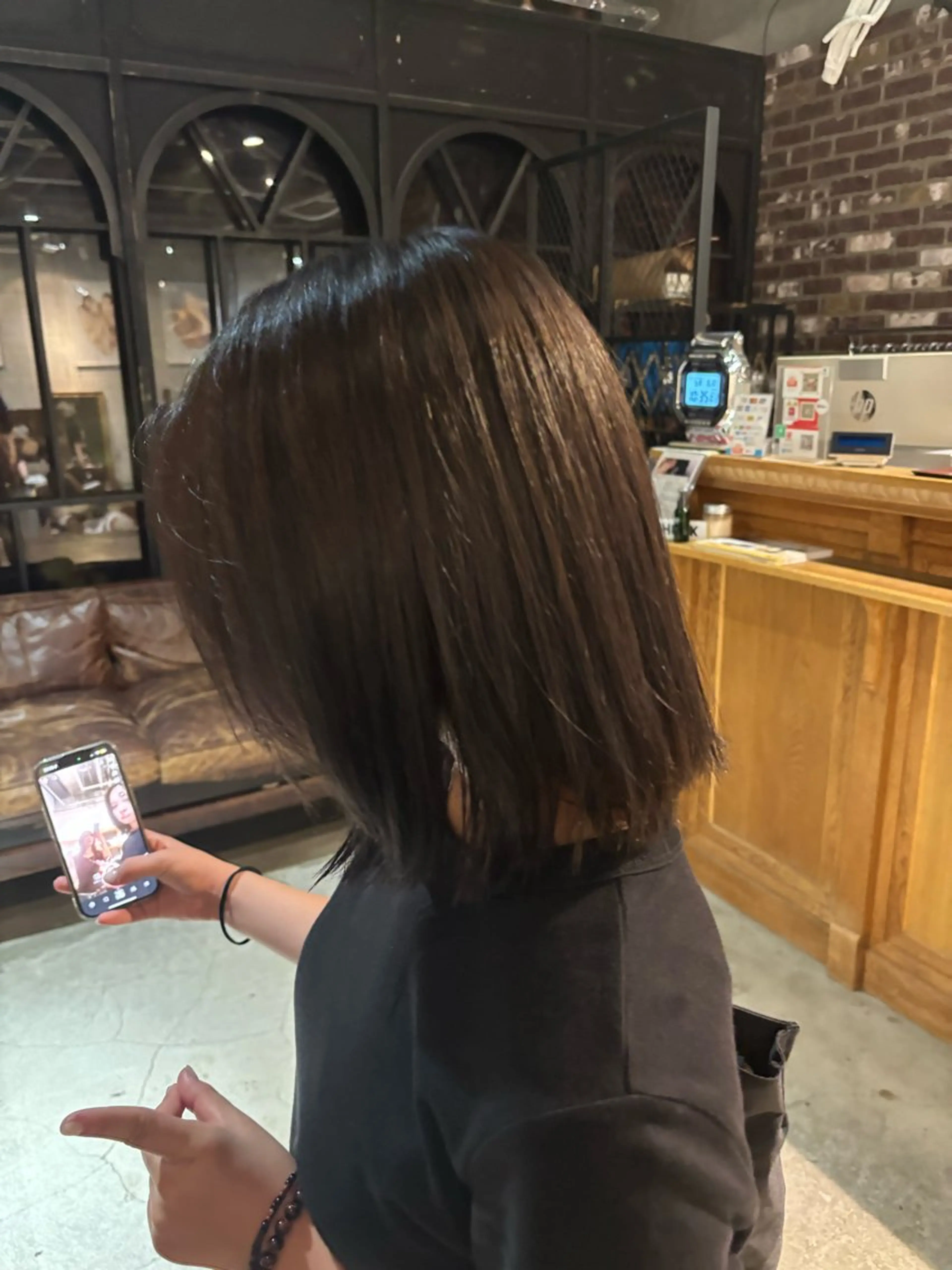 カラー NORA rinkaのヘアスタイル