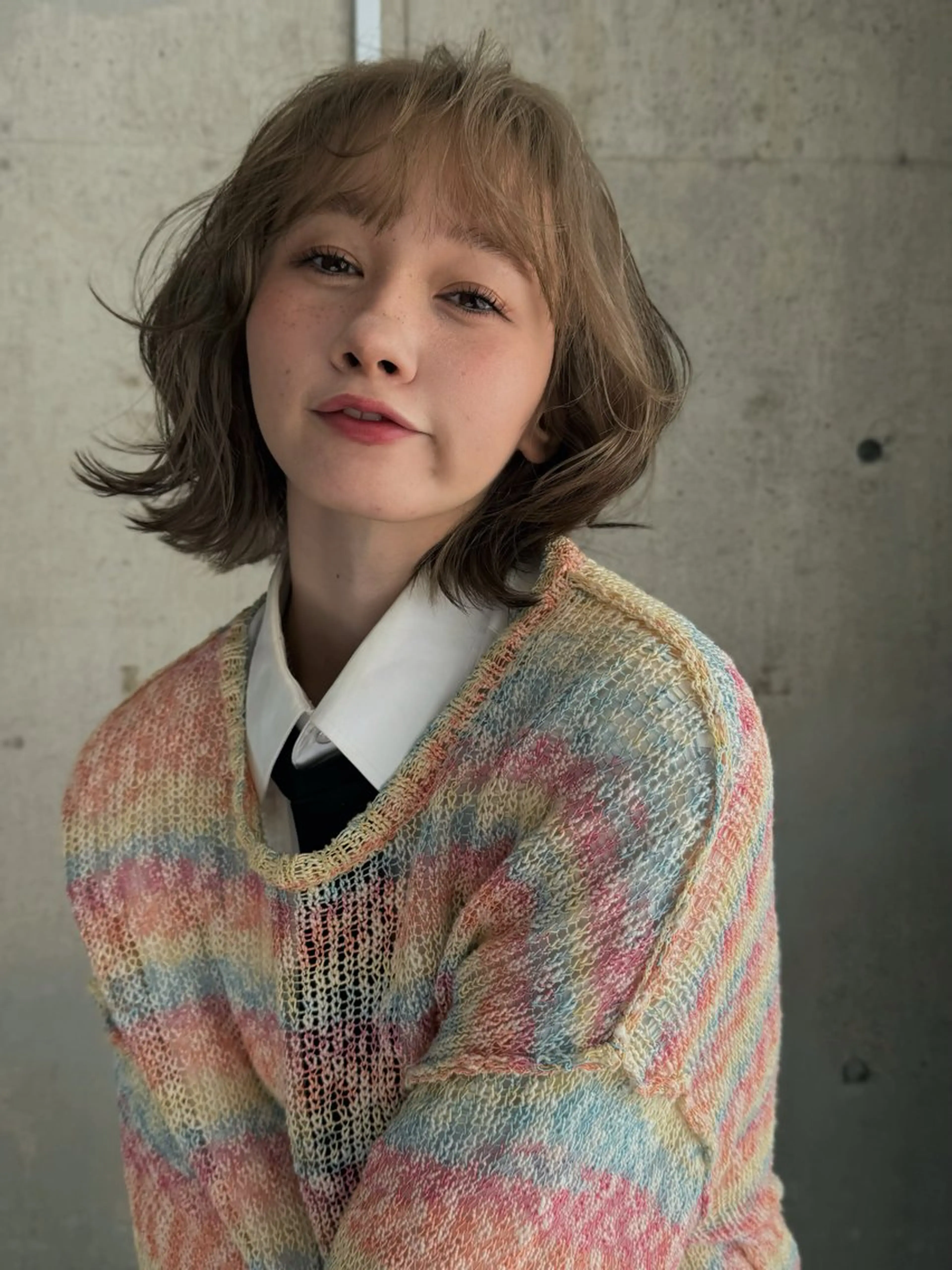 ショート カット ヘアカラー 🩵縮毛矯正・ボブ 岩原朋也🩵のヘアスタイル