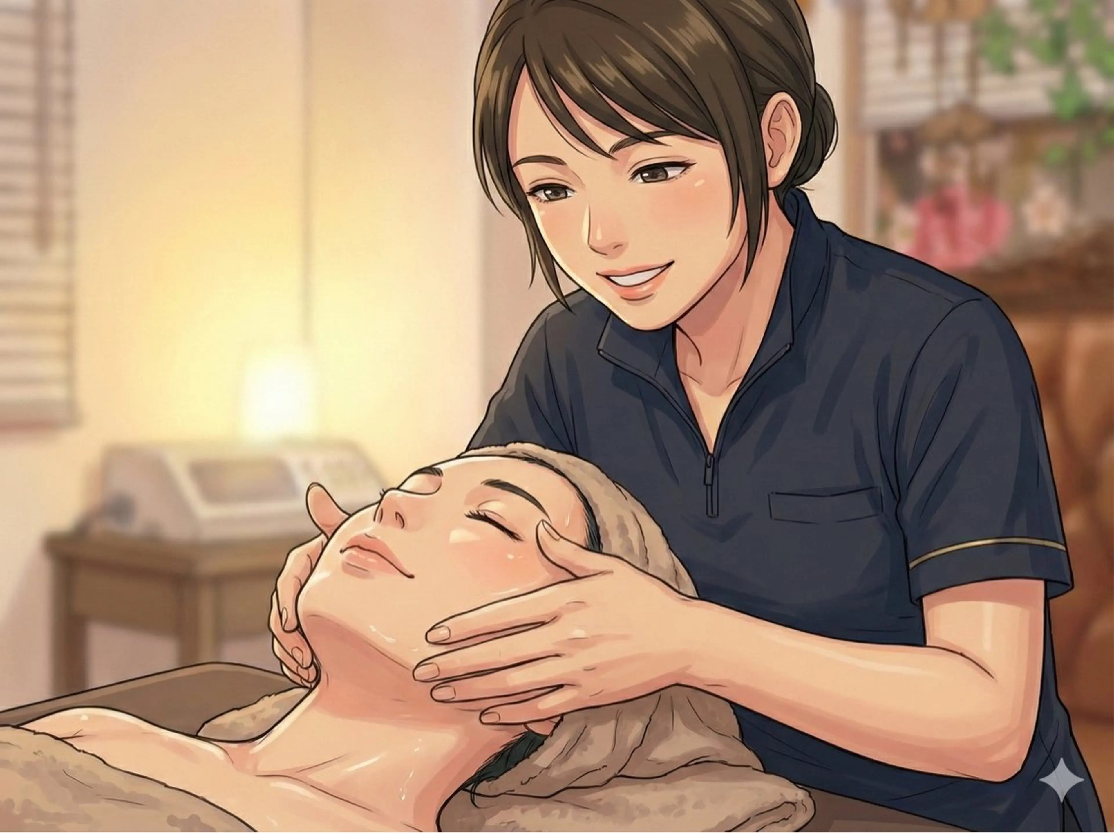 【メンズフェイシャル】男性もフェイシャルエステを！ジムで体を鍛えるだけでなく、お肌も気を遣ってみませんか？の写真