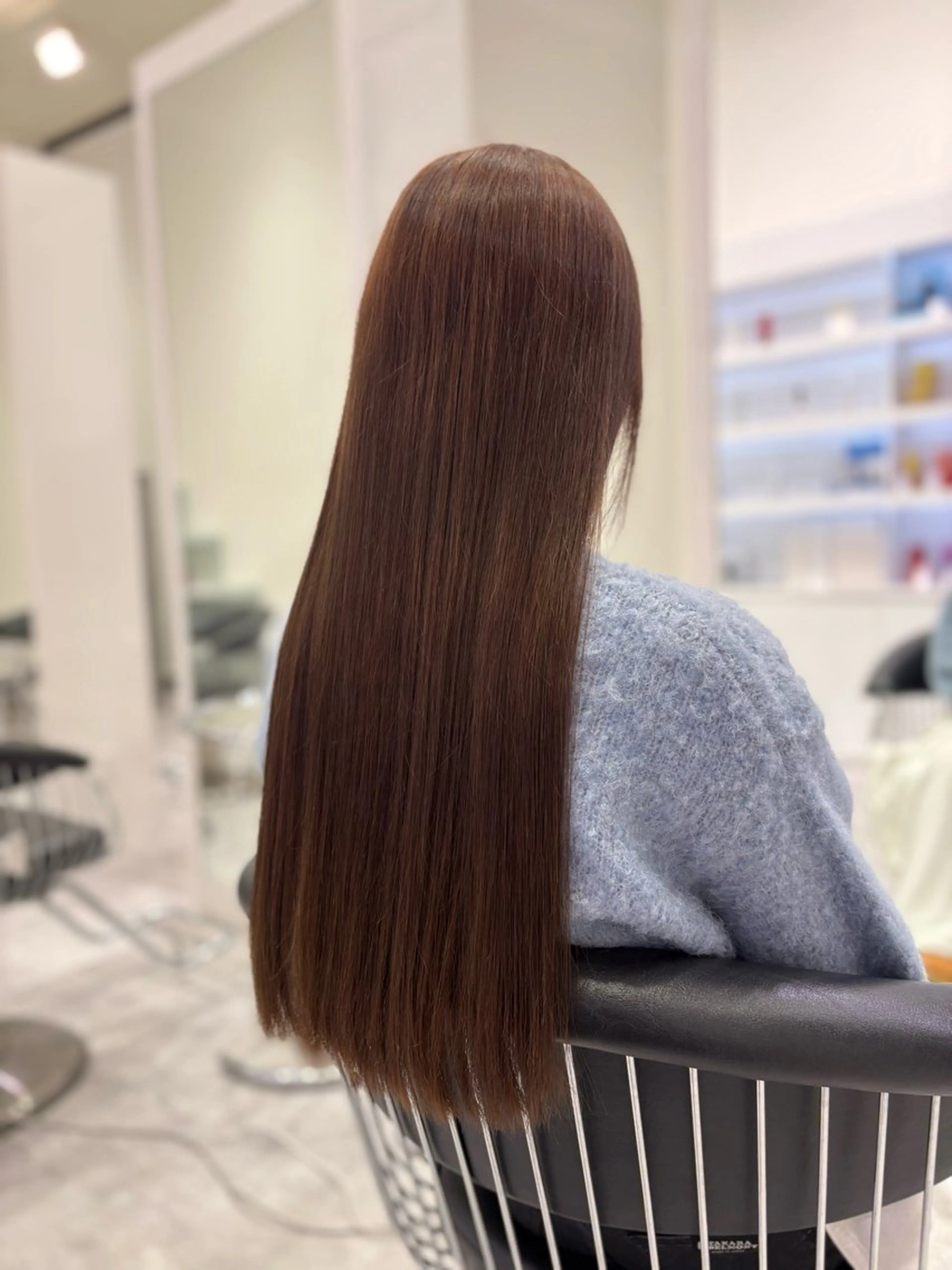 ロング カラー ヘアカラー トリートメント 村尾咲季斗 髪質改善/縮毛矯正のヘアスタイル